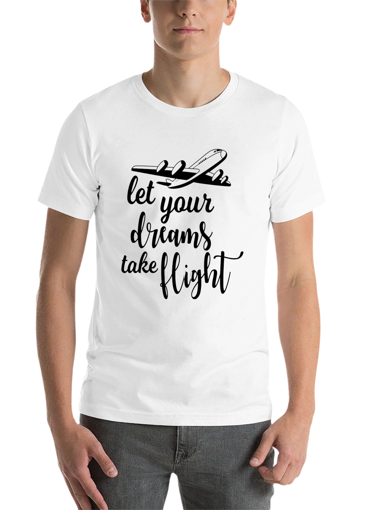 Black Dream Flight Graphic Tee - Pilot Inspiration view 14