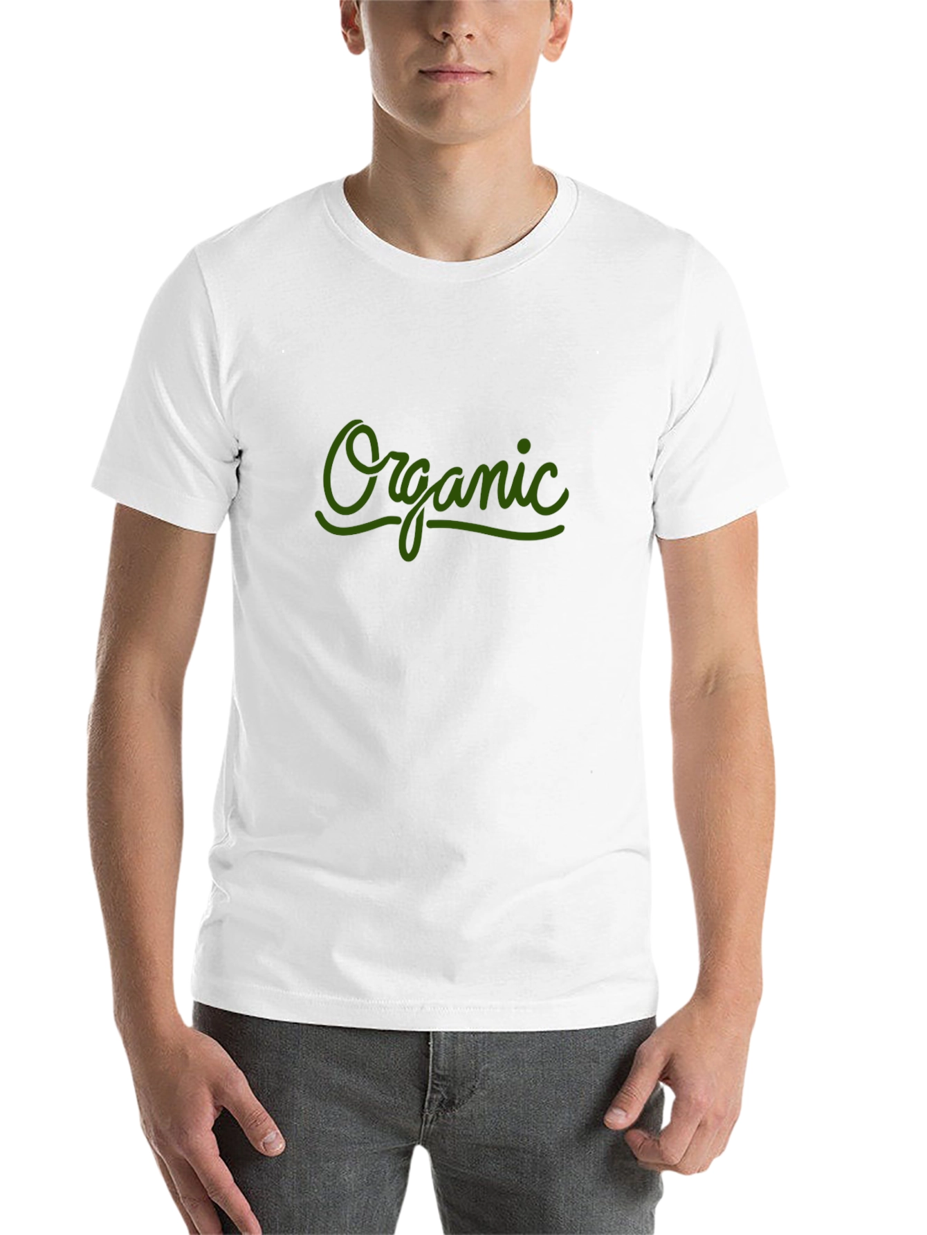 Black Organic Cotton Black T-Shirt view 14