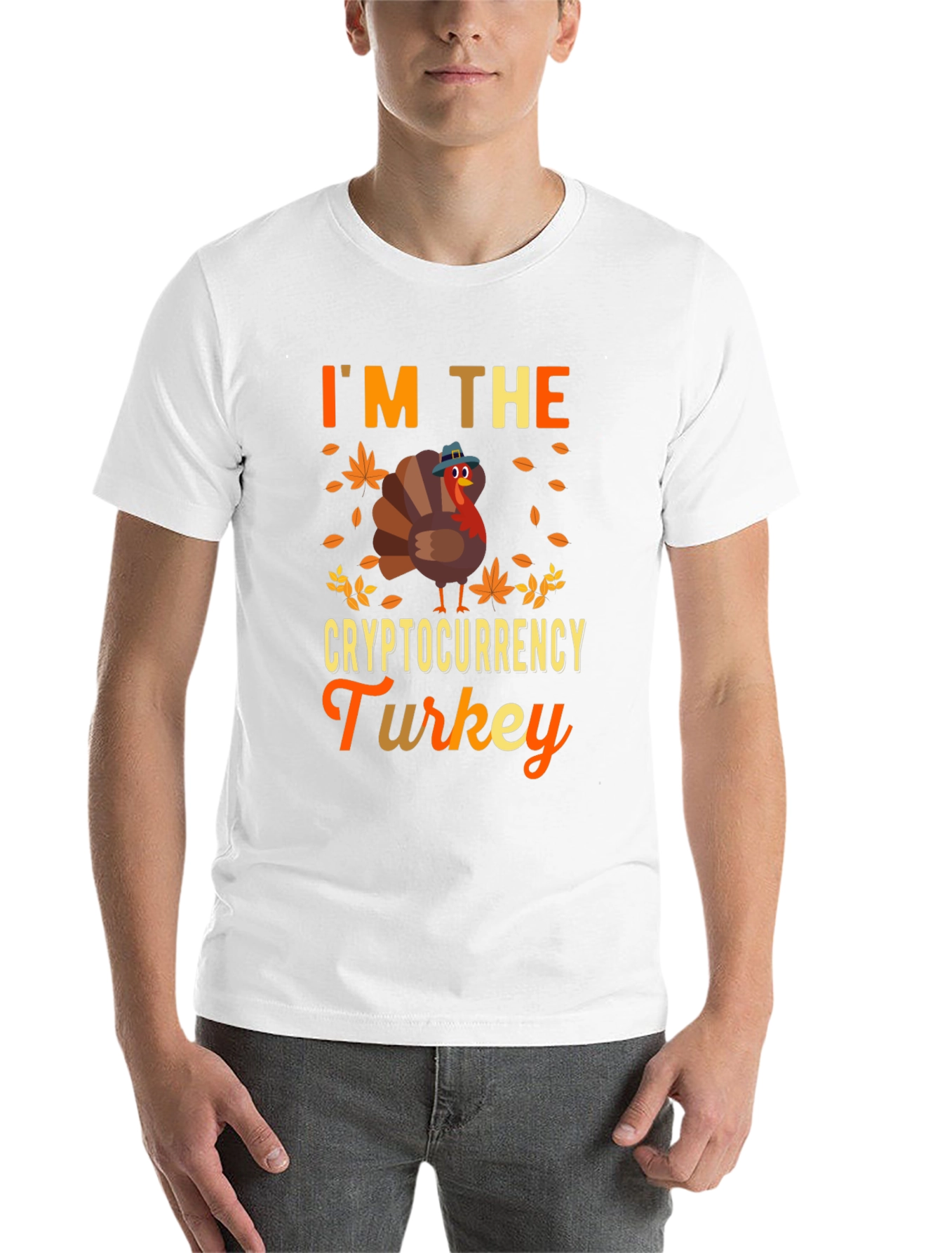 Black Cryptocurrency Turkey T-Shirt view 14