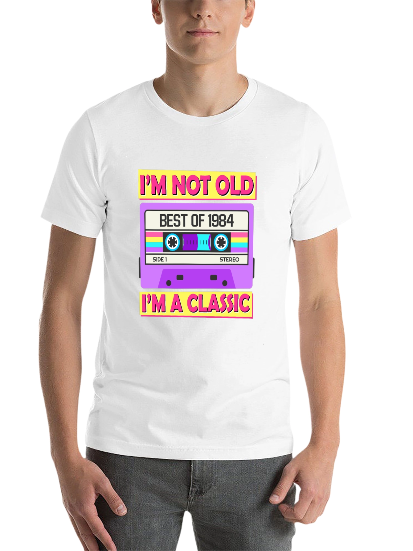Retro "Best of 1984" Cassette T-Shirt - Classic Birthday Gift - 14