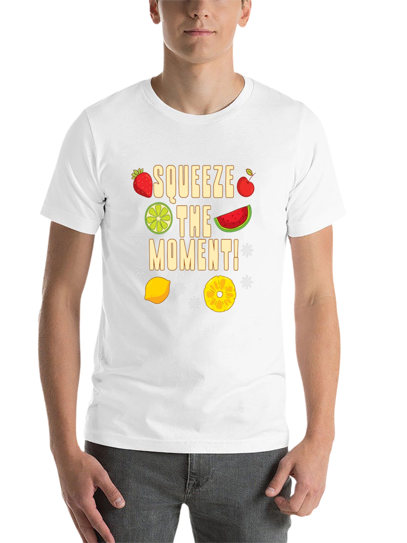 Black Squeeze the Moment Fruit T-Shirt view 14