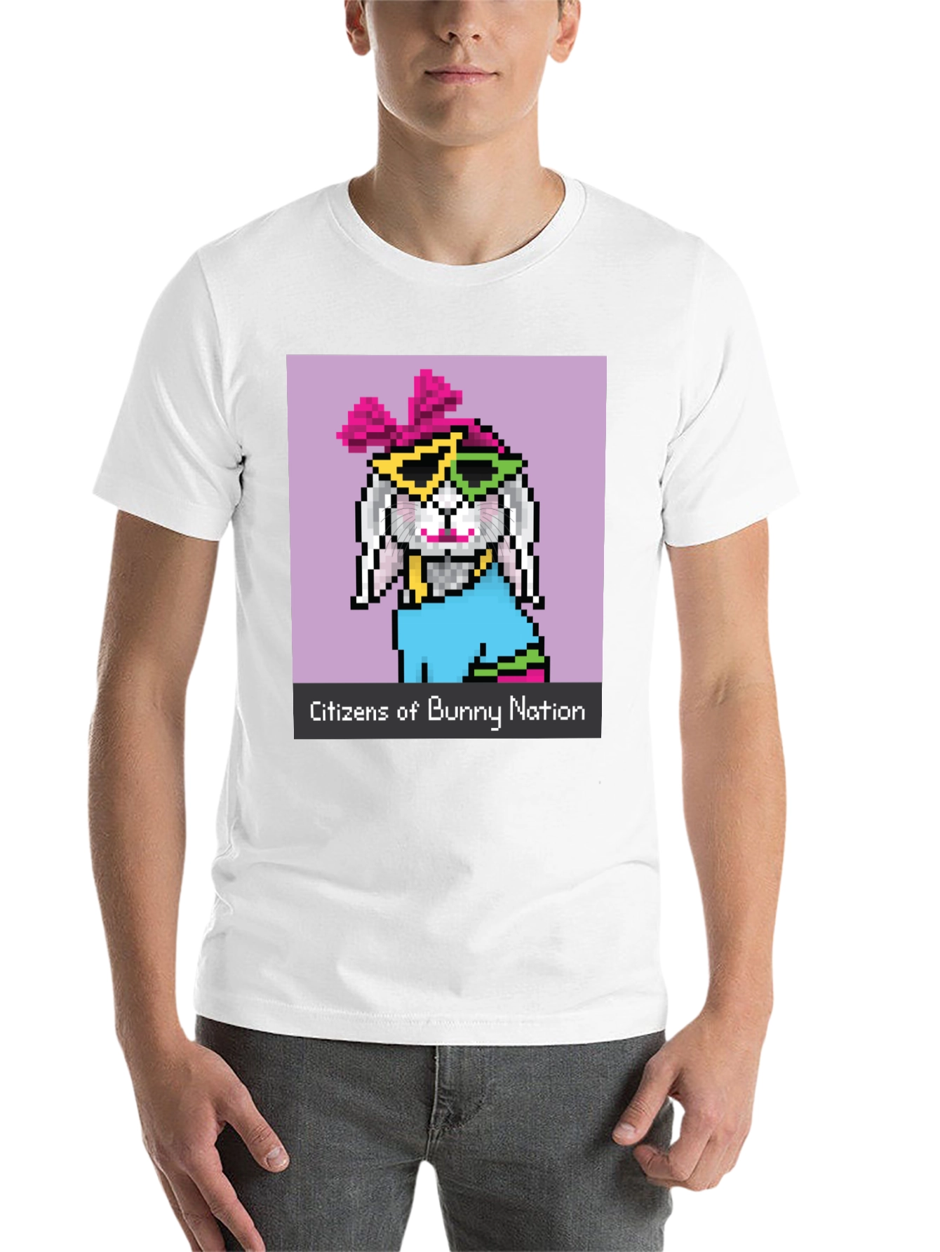 Black Citizens of Bunny Nation Graphic Tee view 14
