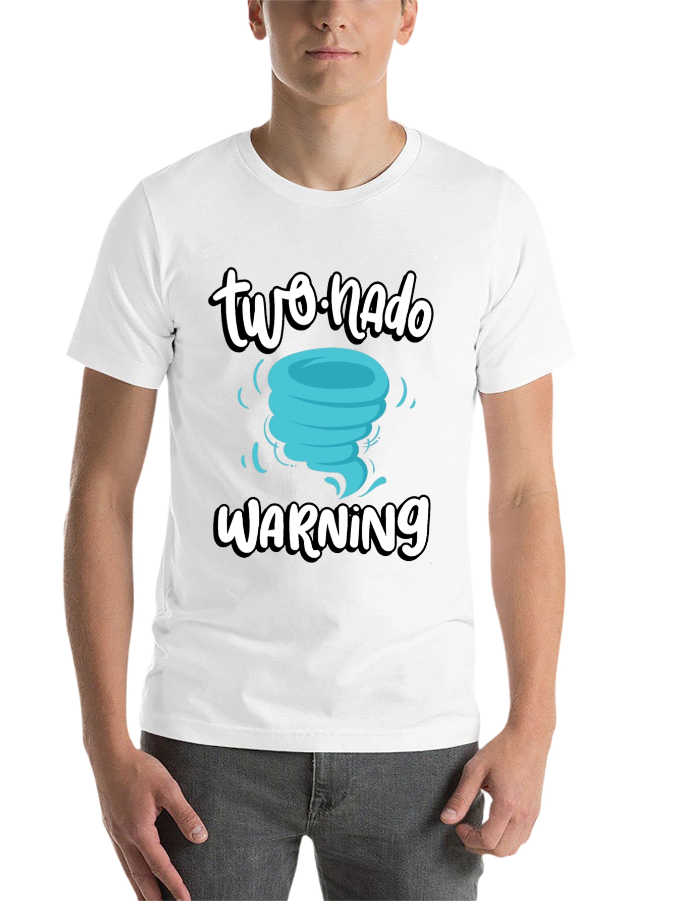 Black Two-nado Warning T-Shirt view 14