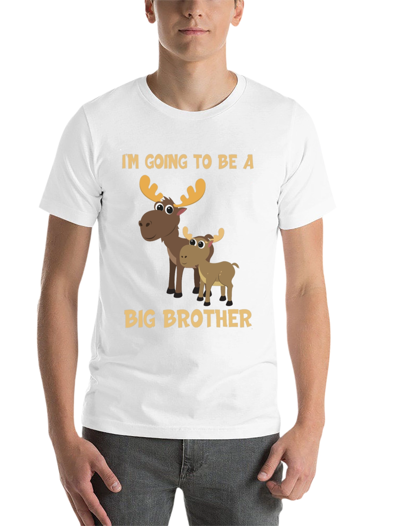 Black Big Brother Moose T-Shirt view 14