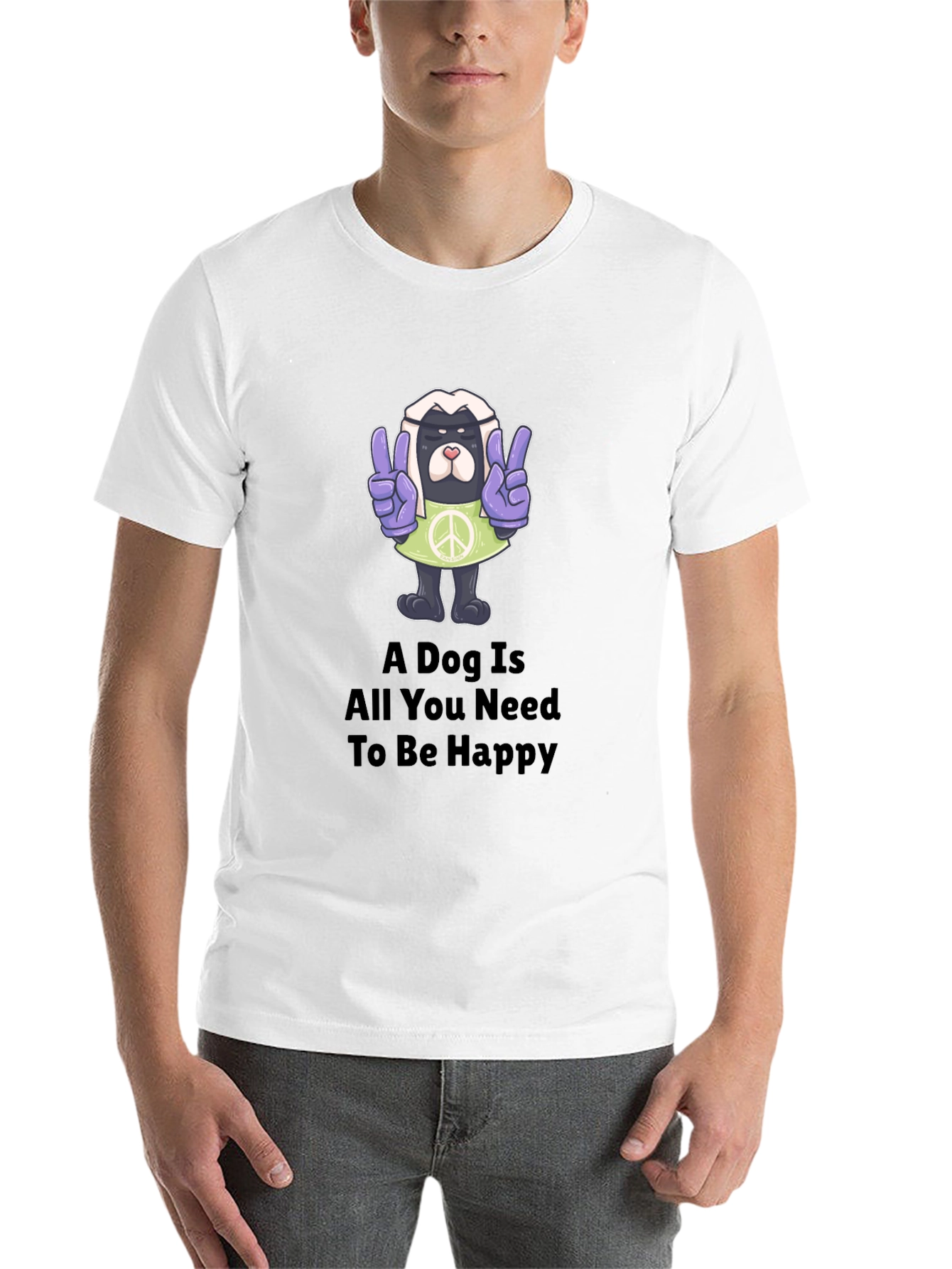 Black Dog Is All You Need T-Shirt view 14