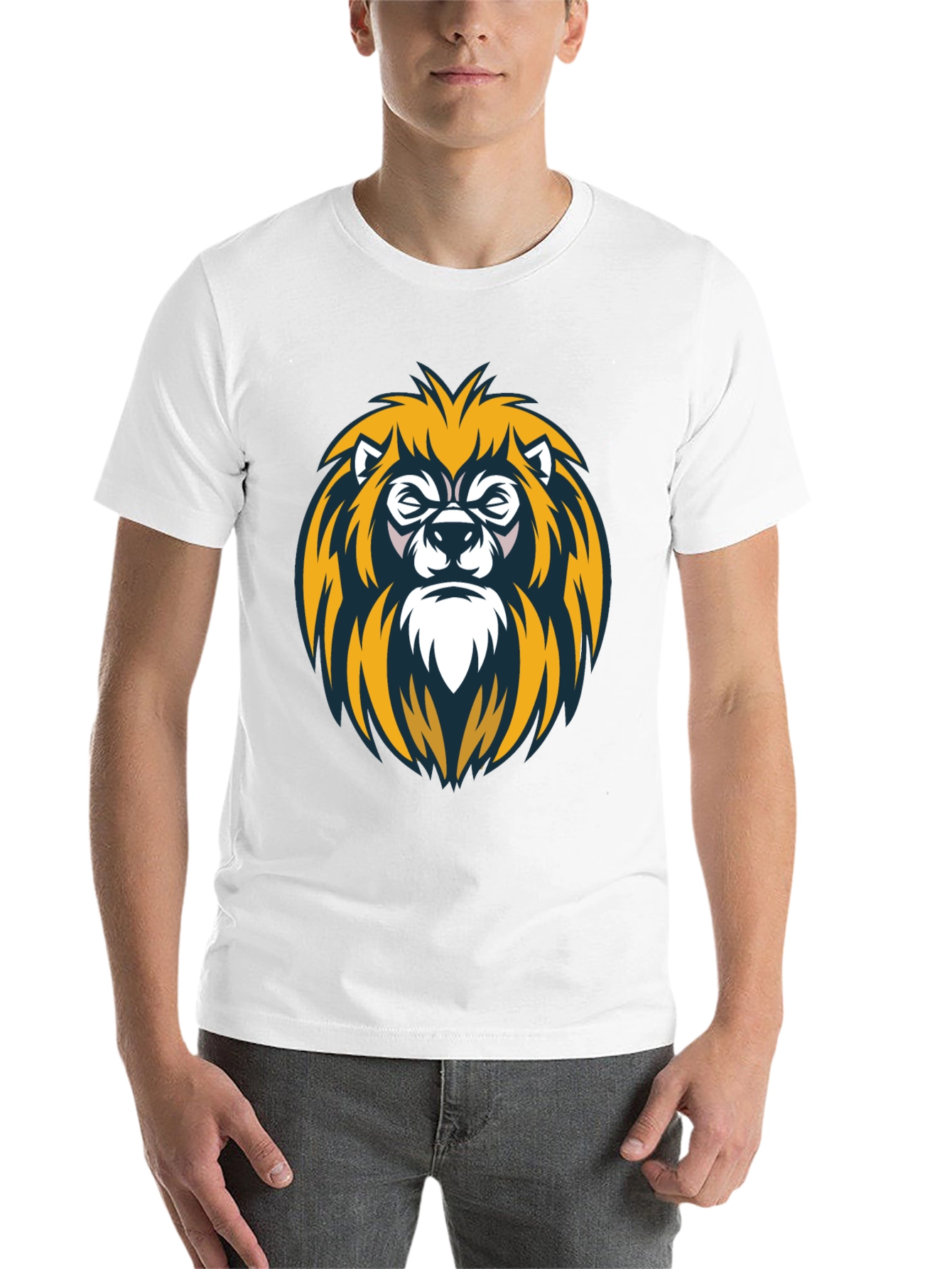 Black Lion Graphic T-Shirt - Bold Style view 14