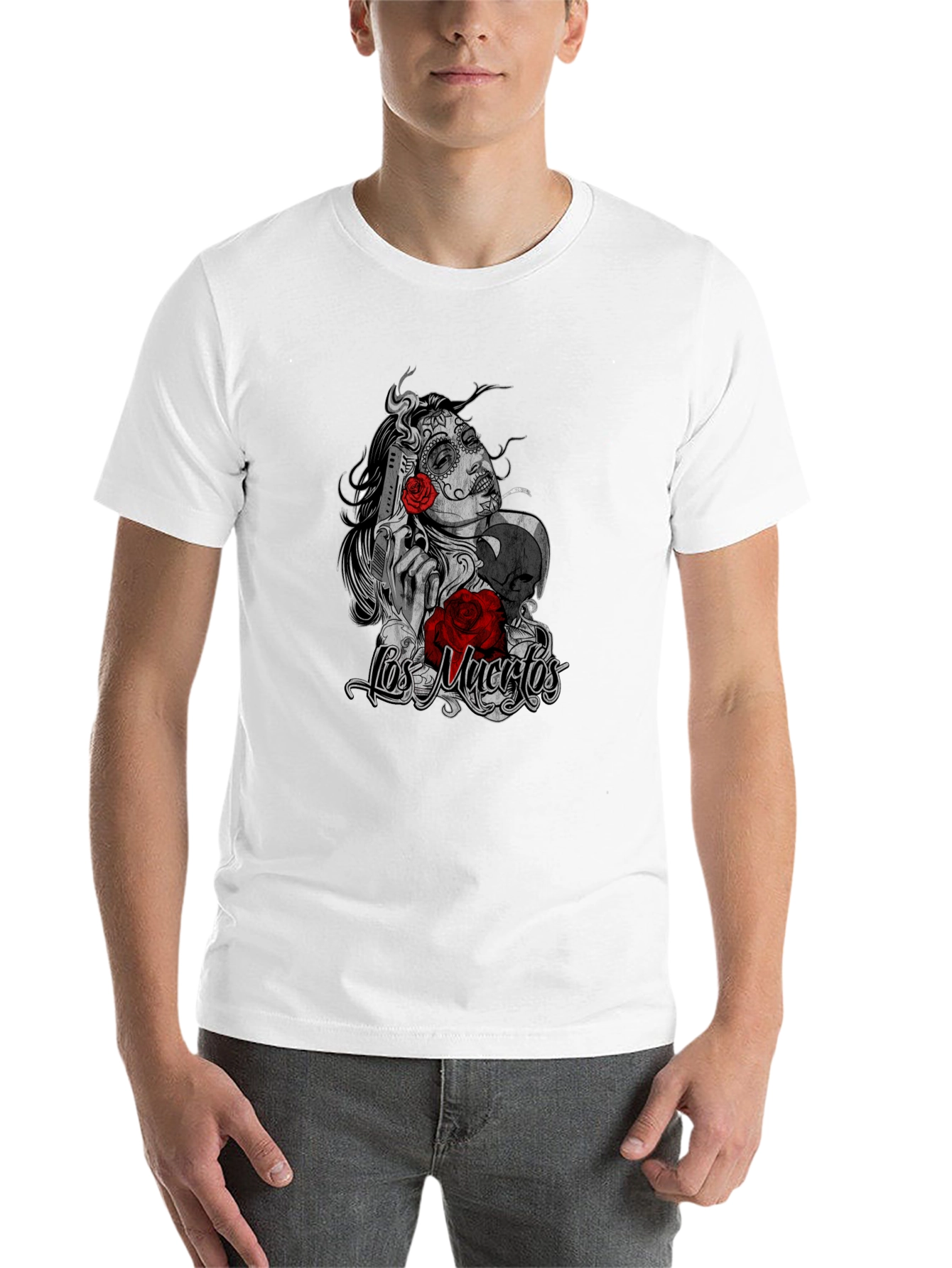 Black Los Muertos T-Shirt view 14