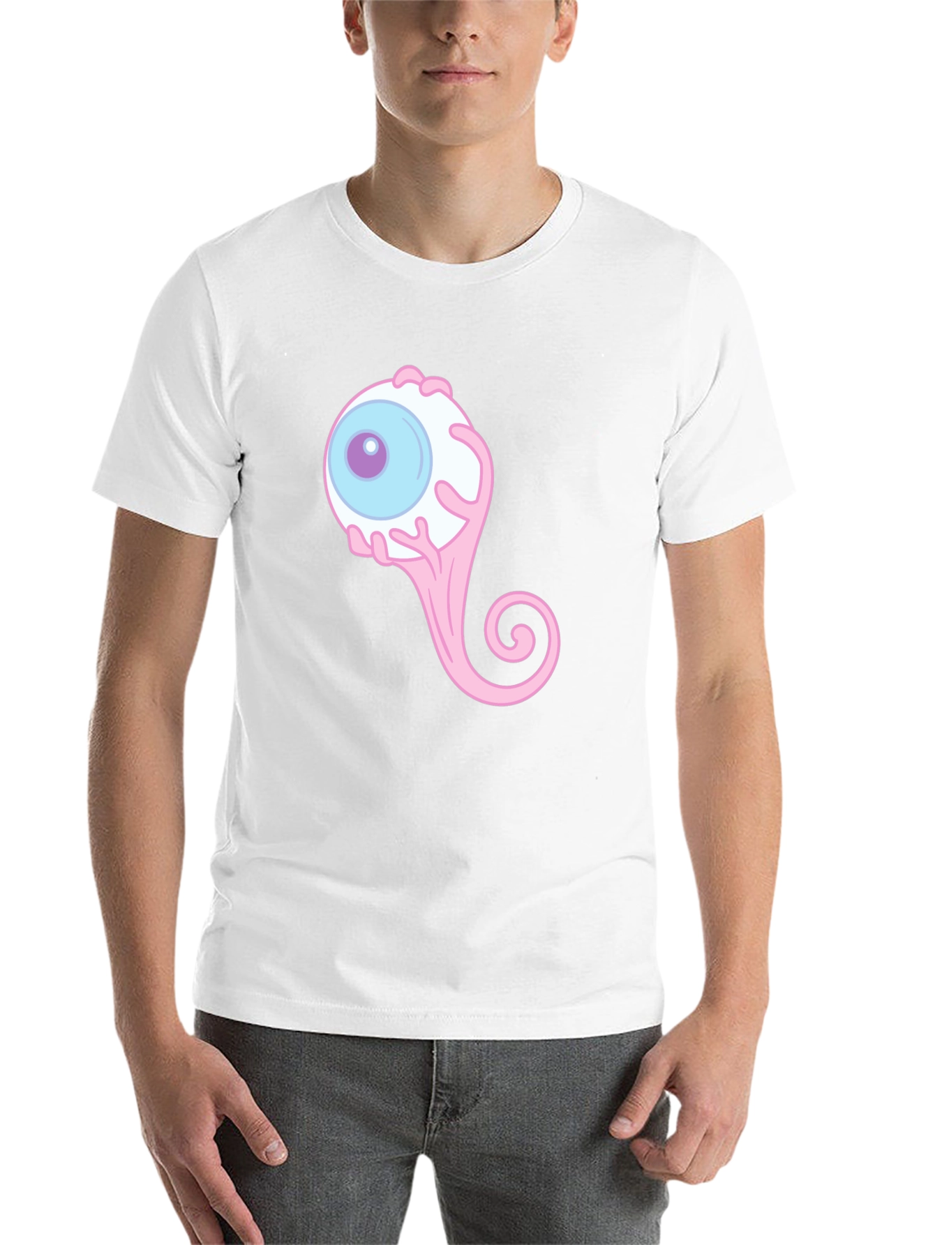 Black Eyeball Graphic Tee - Quirky & Unique Design view 14