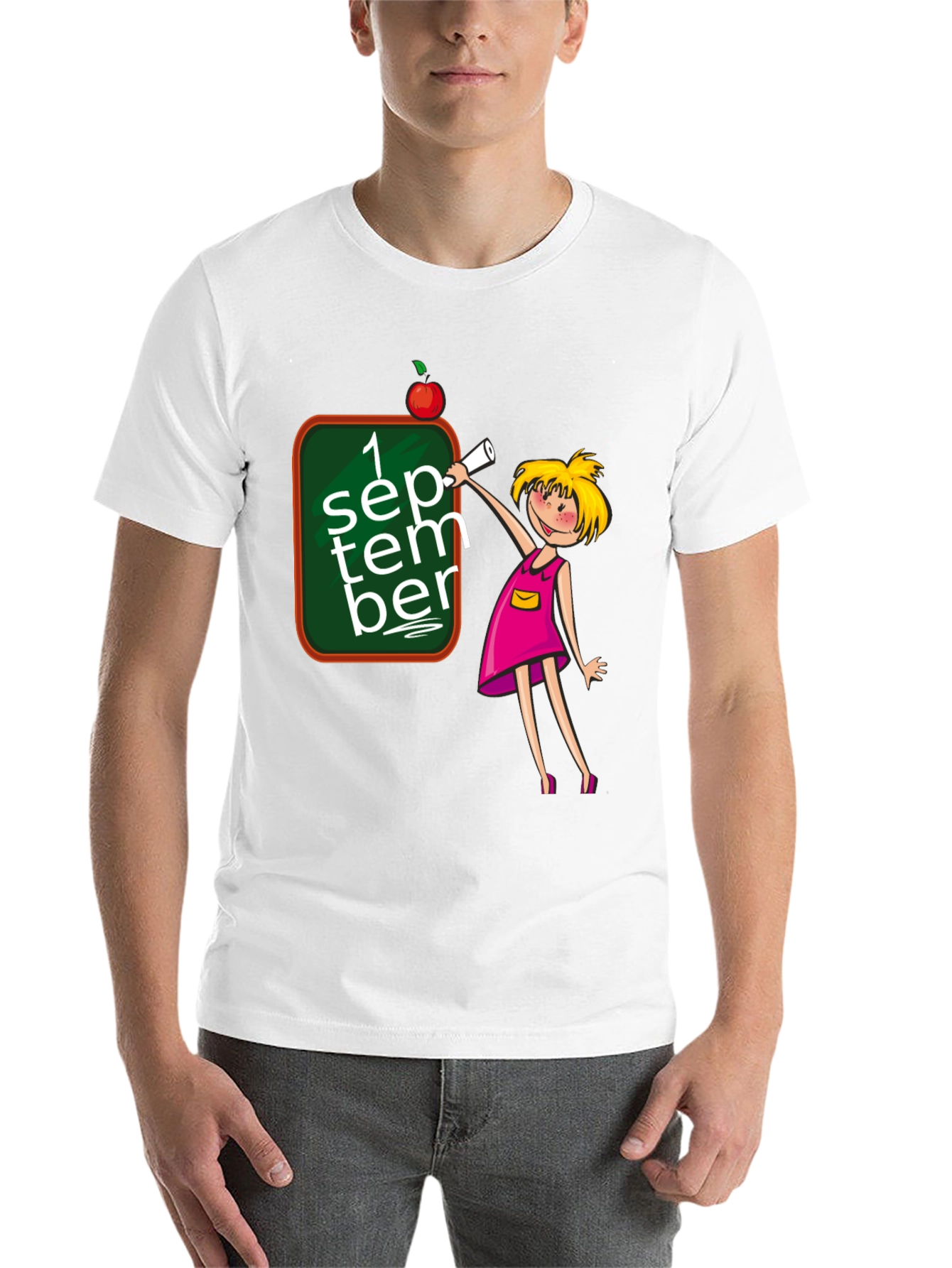 First Day of School Graphic Tee - September 1st T-Shirt - 14