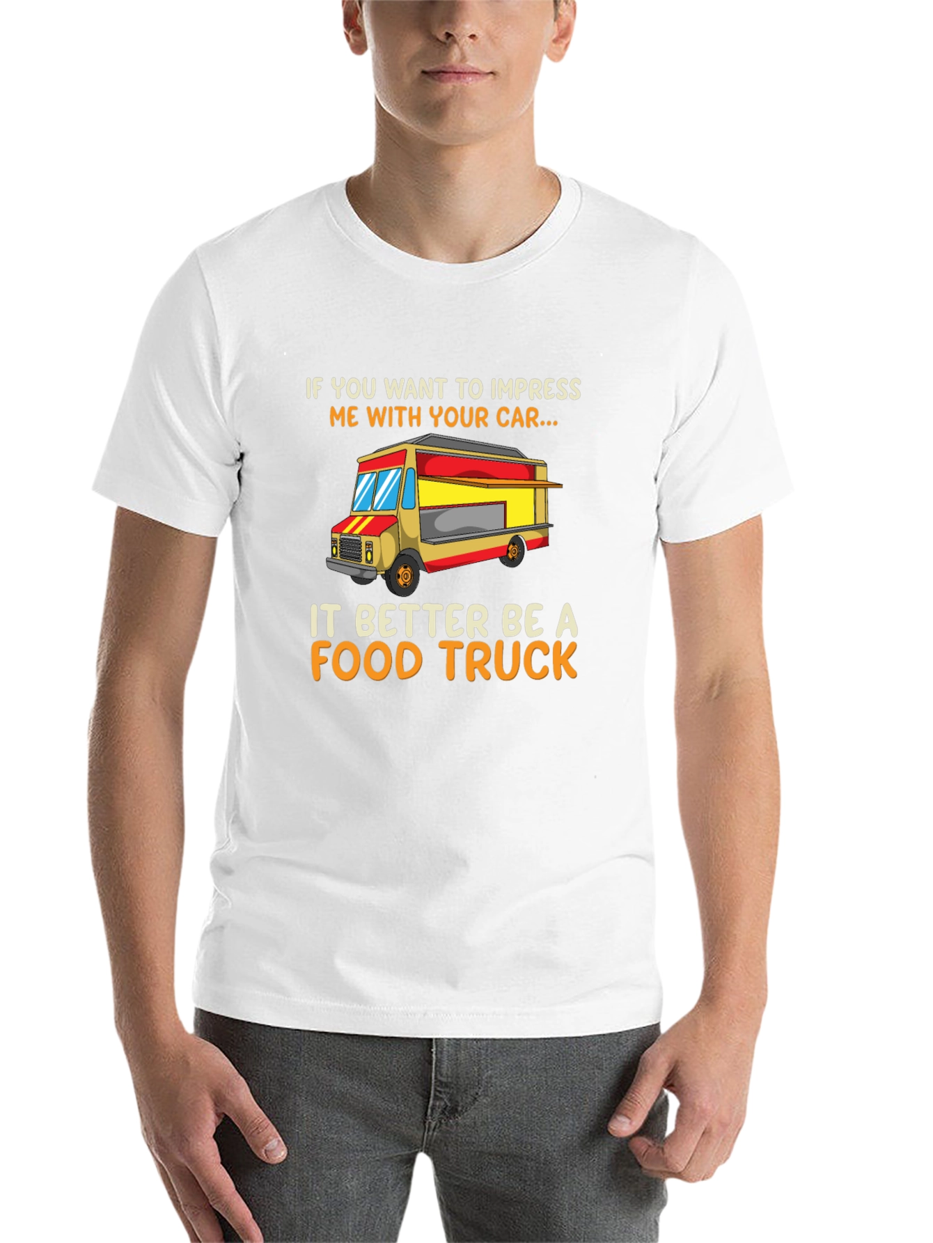 Black Food Truck T-Shirt - Funny Car Lover Tee view 14