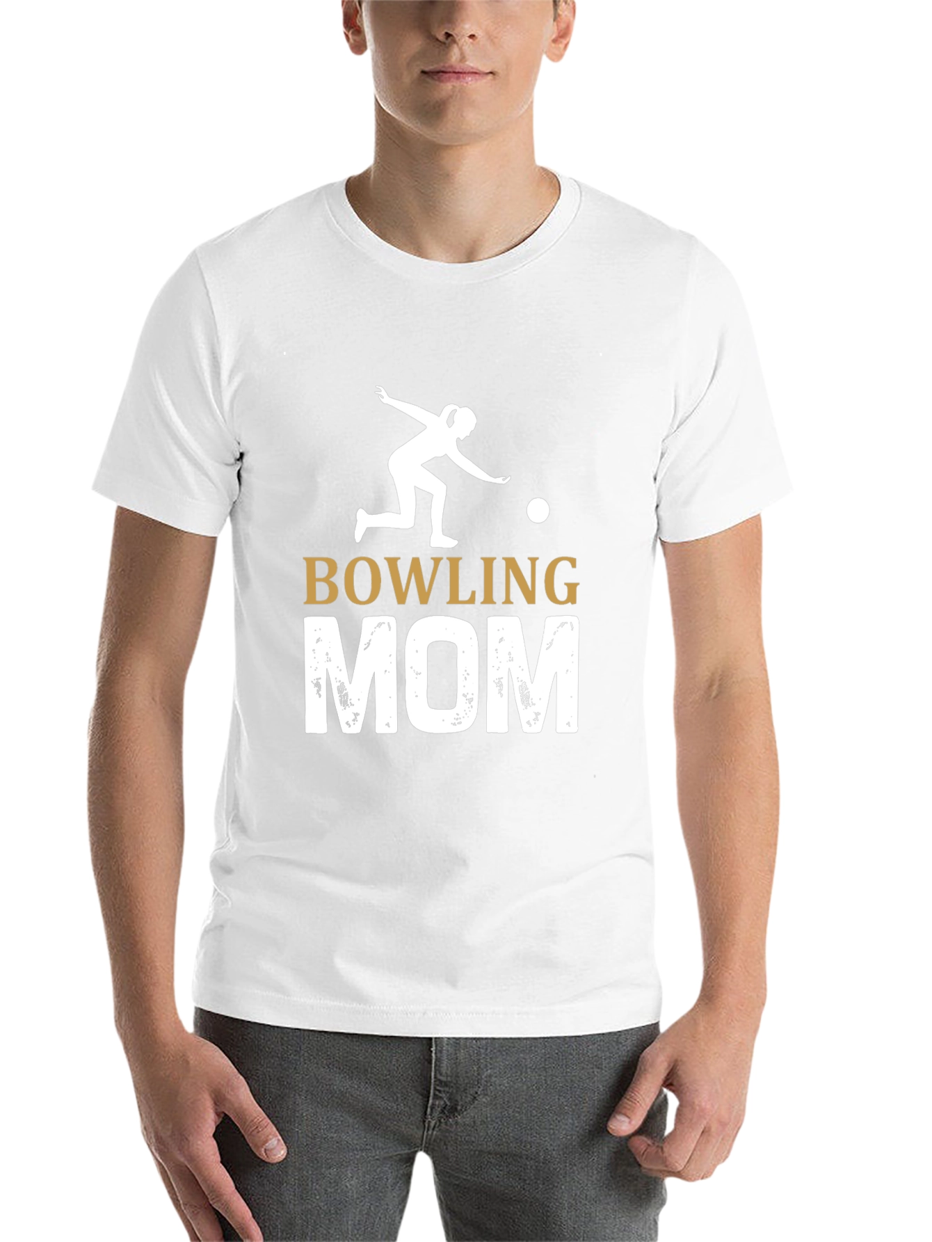 Black Bowling Mom Graphic Tee view 14