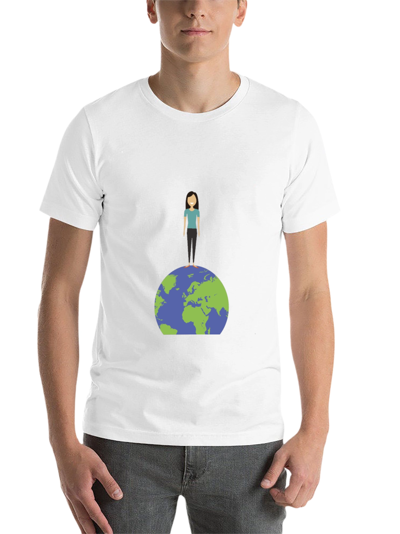 Black Earth Day Graphic Tee - Global Unity view 14