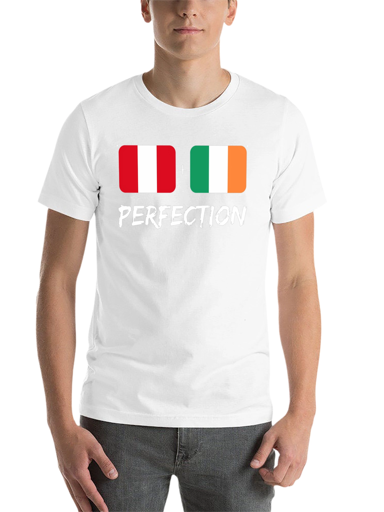 Black Peru & Ireland Perfection T-Shirt view 14
