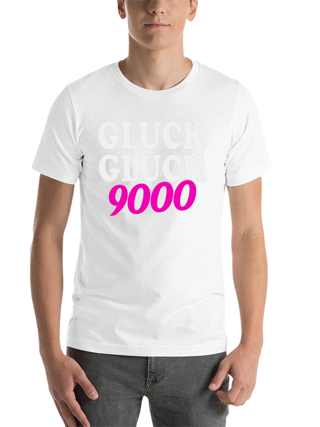 Black Gluck Gluck 9000 T-Shirt - Bold Graphic Tee view 14