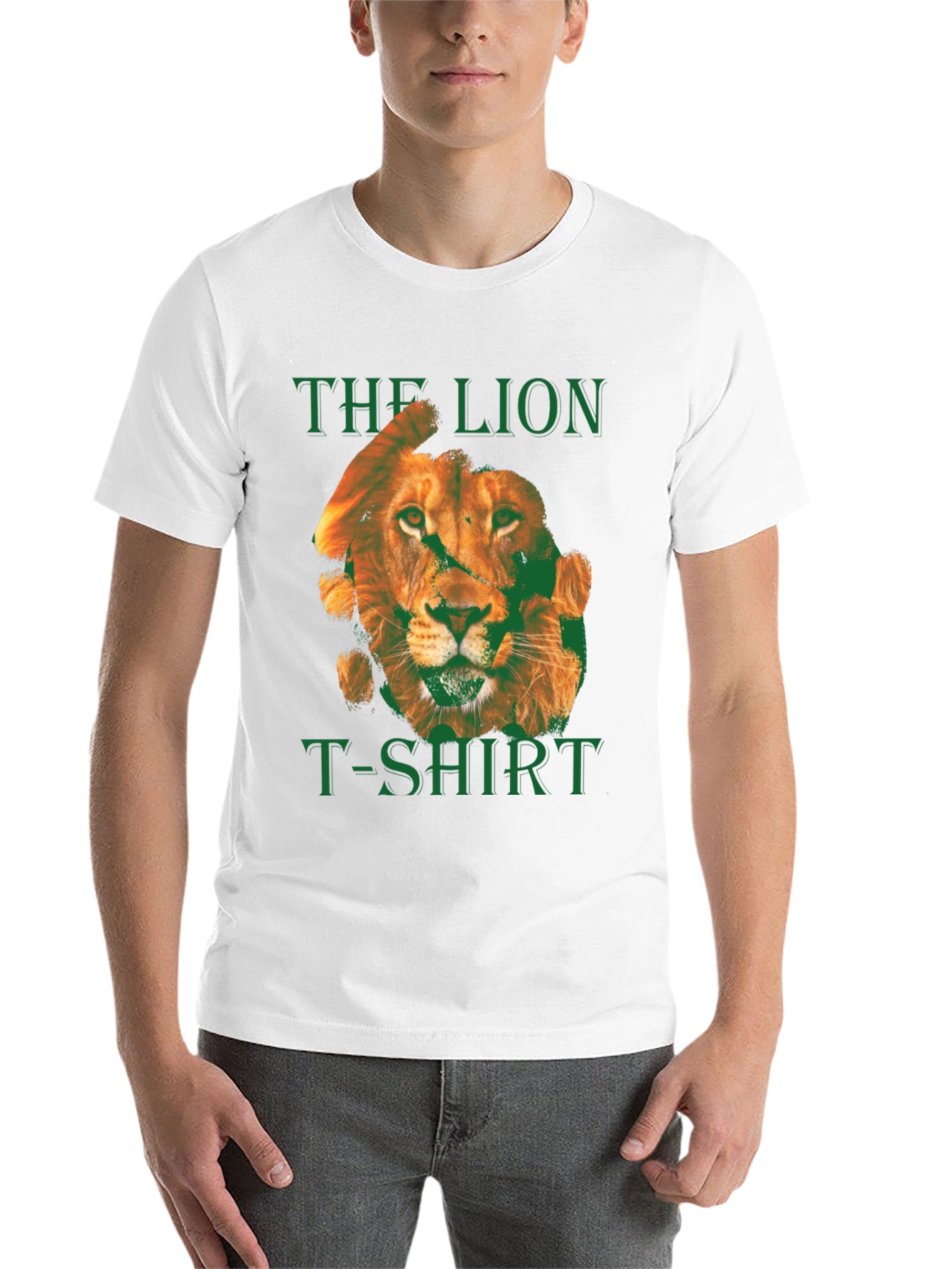 Black The Lion T-Shirt - Graphic Print view 14