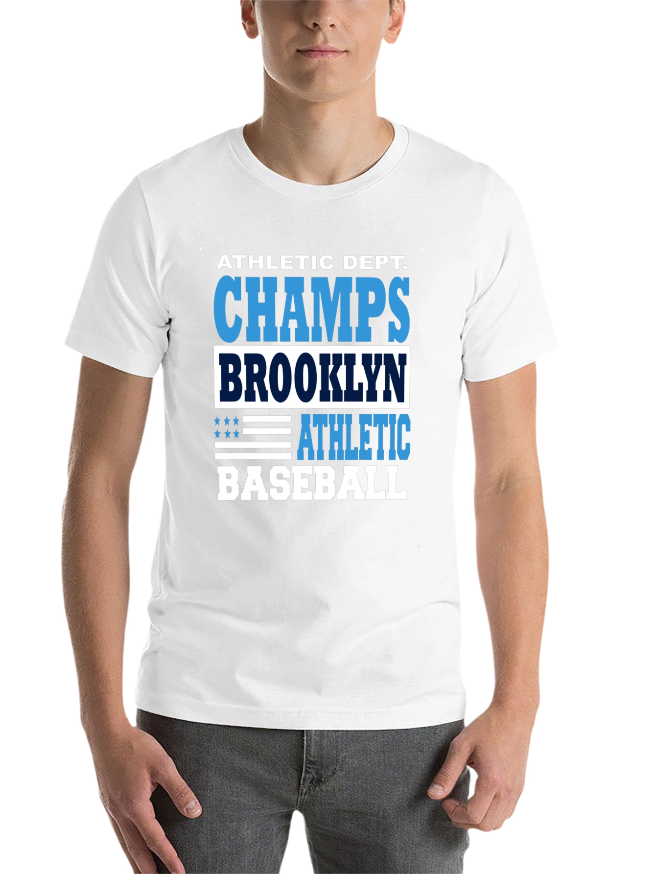 Black Brooklyn Baseball Champs Graphic T-Shirt view 14