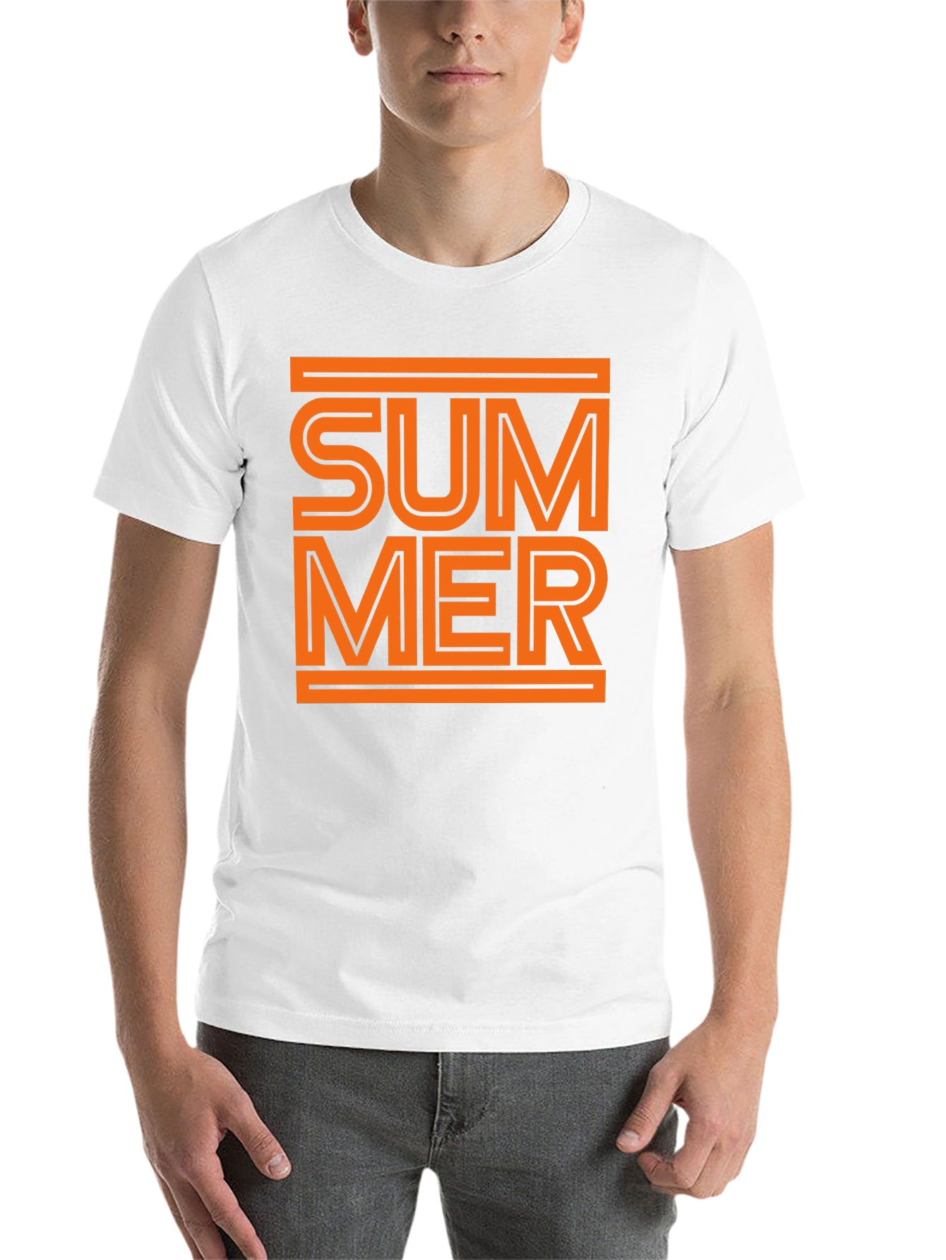 Black Summer Graphic Tee - Stylish Black T-Shirt view 14