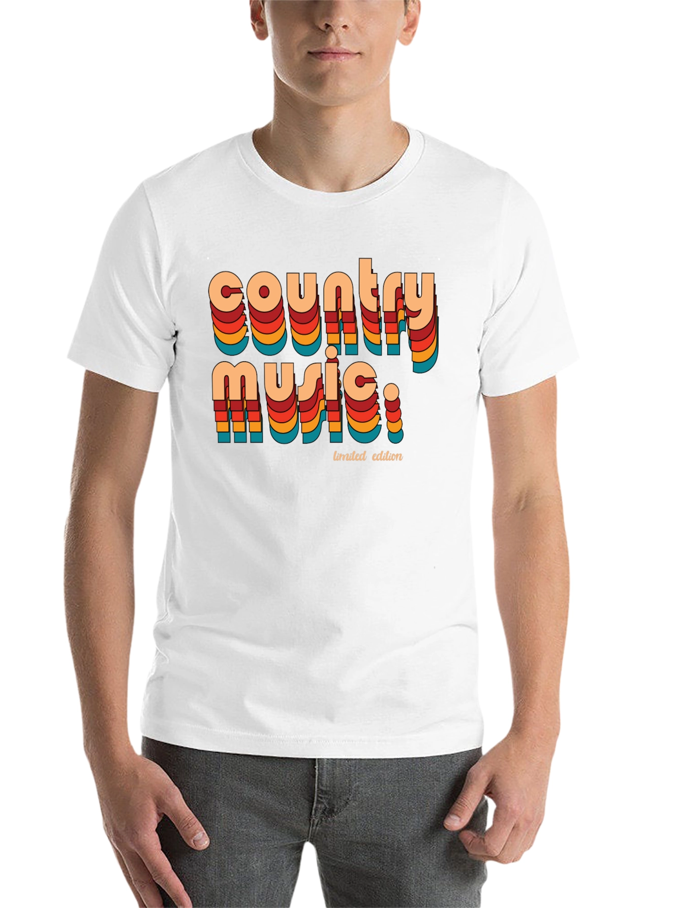 Black Country Music Limited Edition Retro Graphic T-Shirt view 14