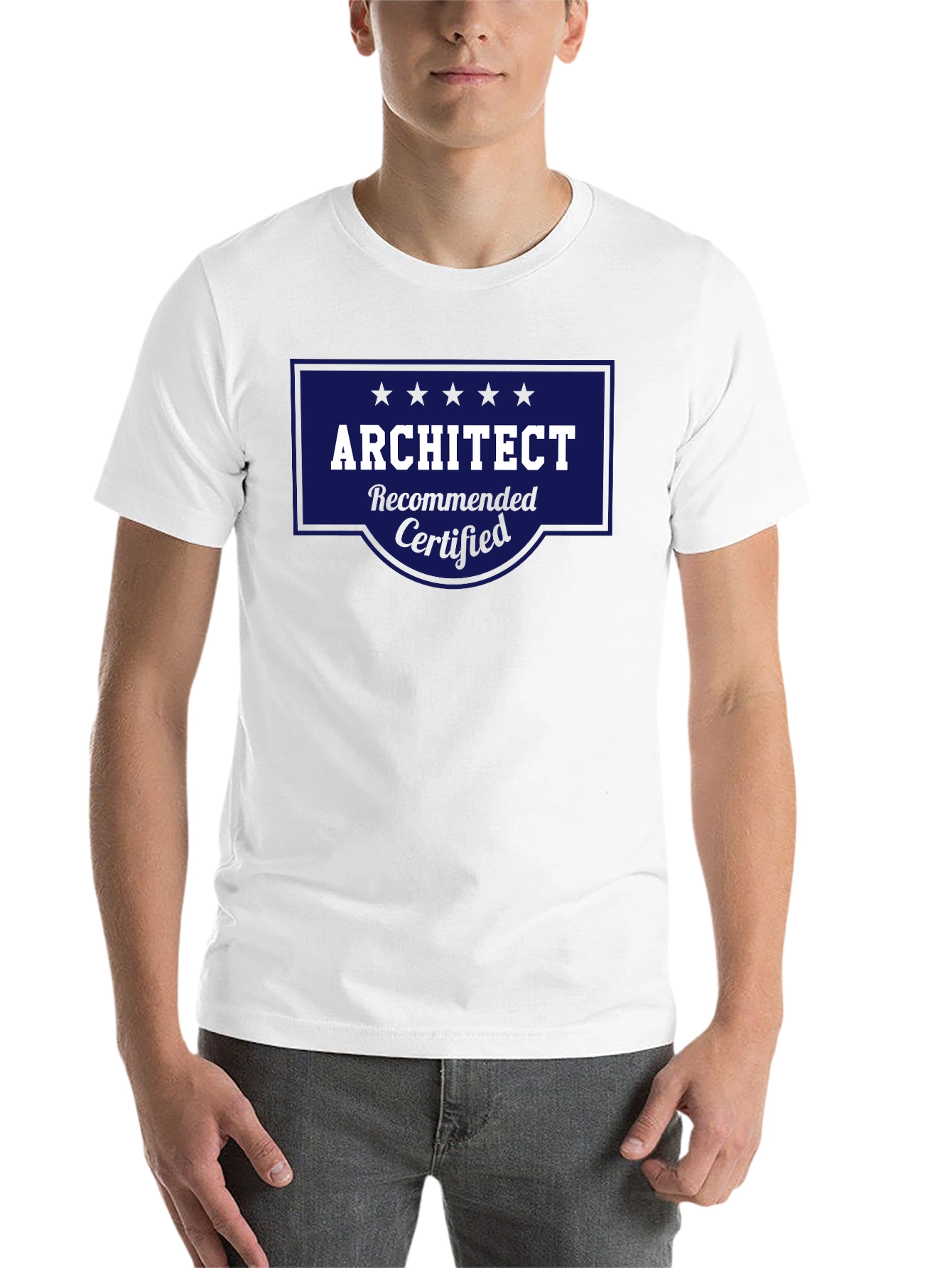 Black Architect Recommended Certified T-Shirt view 14