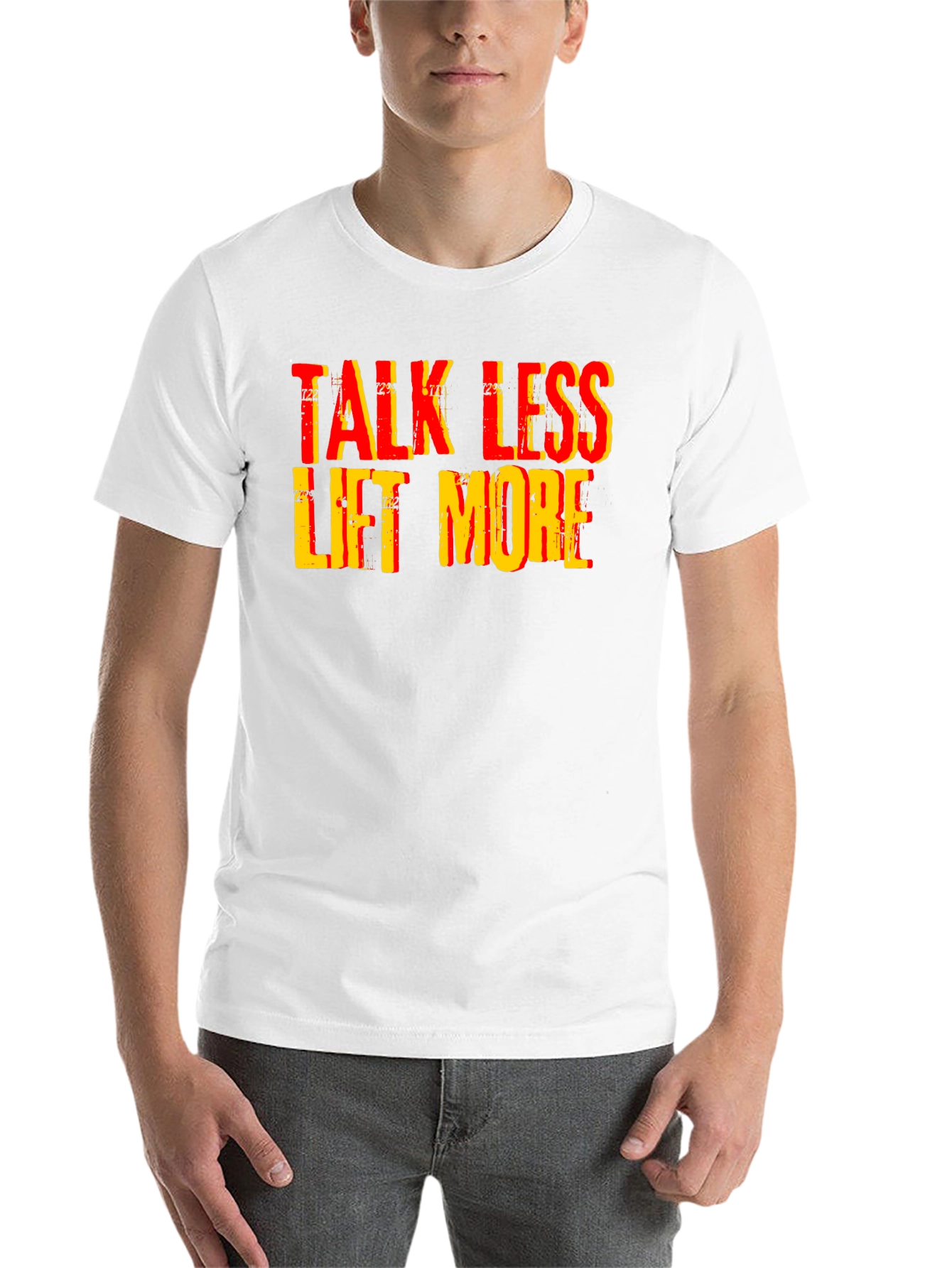 Black Talk Less Lift More Graphic Tee view 14