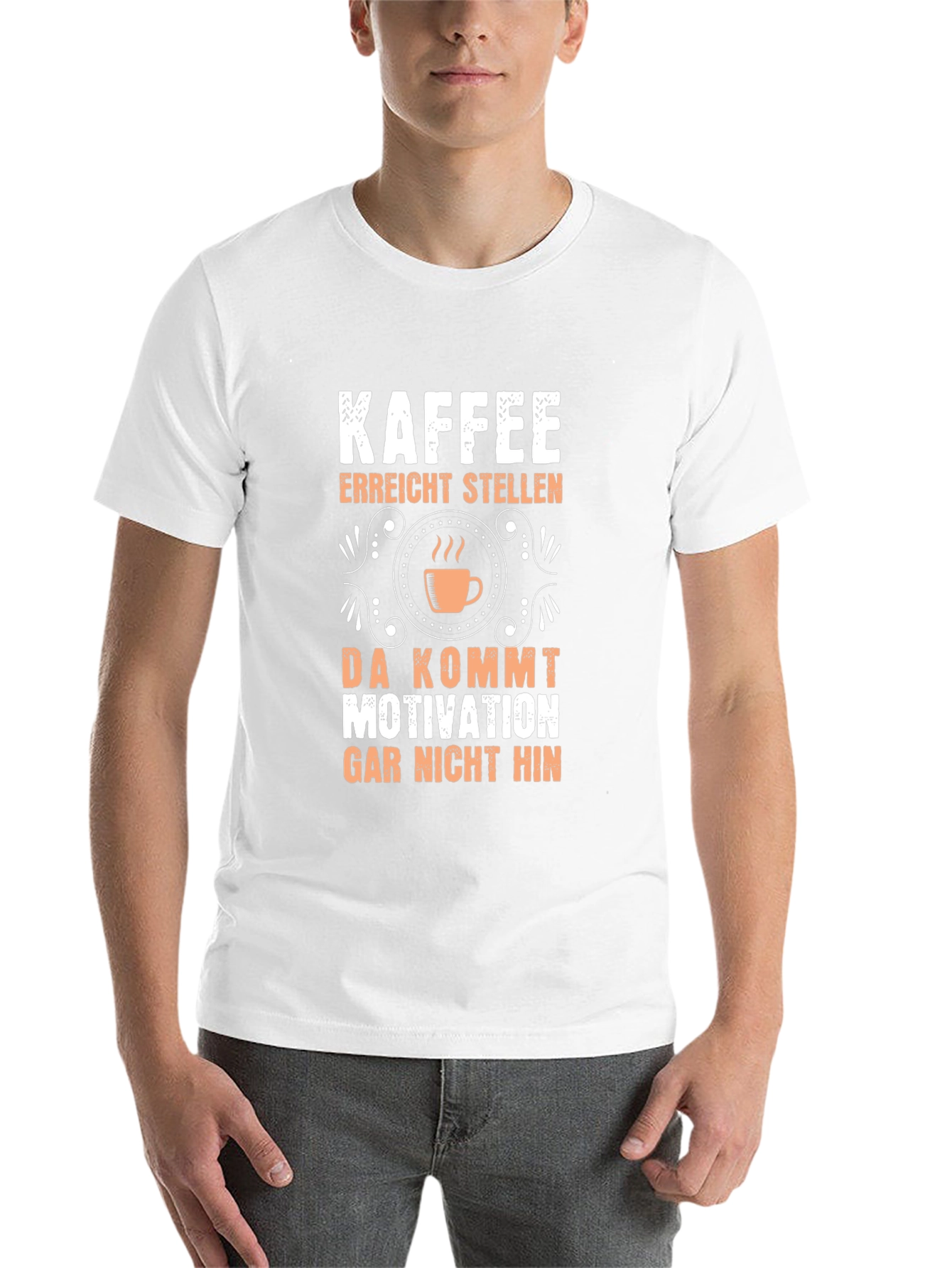 Black Kaffee Motivation T-Shirt - Funny Coffee Lover Tee view 14