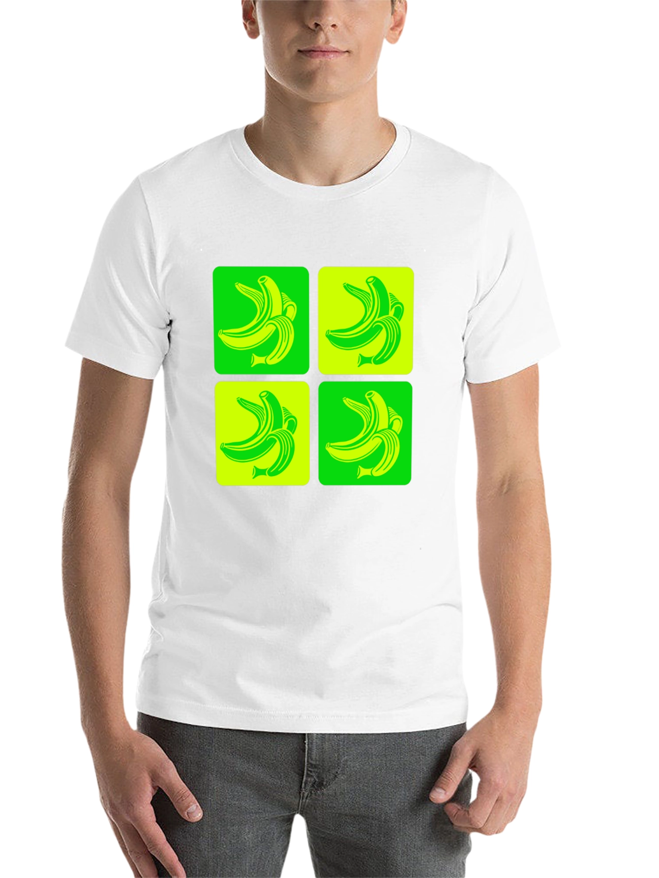 Black Banana Pop Art Graphic T-Shirt view 14