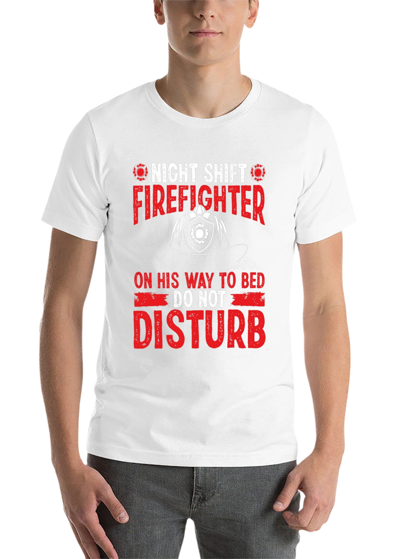 Night Shift Firefighter T-Shirt - Do Not Disturb - 14