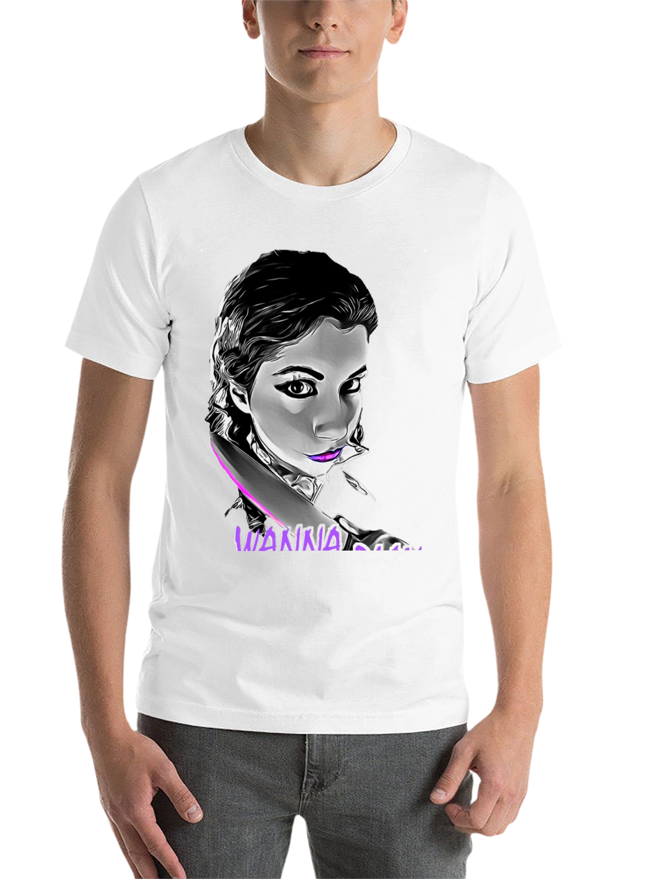 Black Wanna Dart T-Shirt view 14