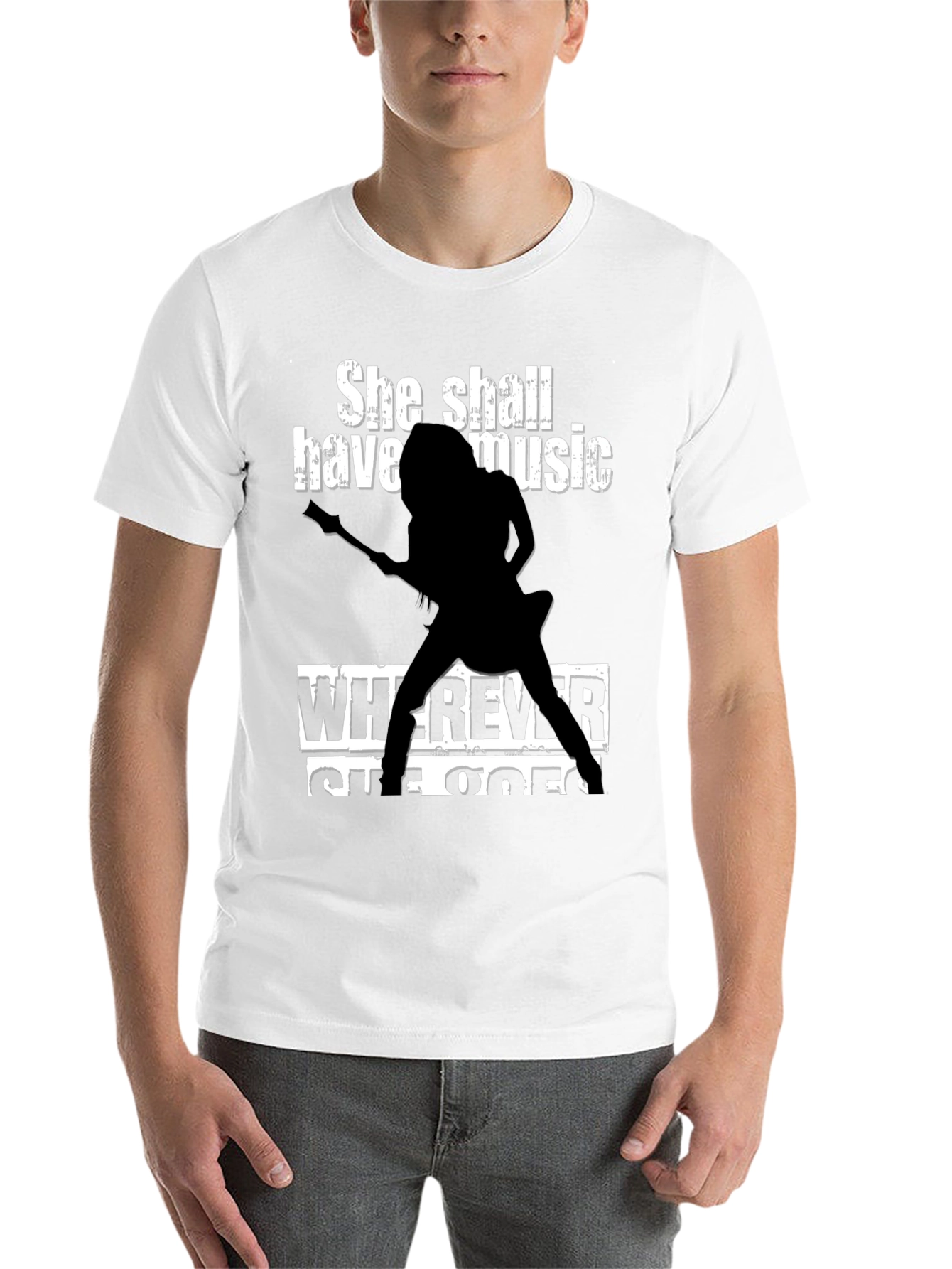 Black She Shall Have Music T-Shirt view 14