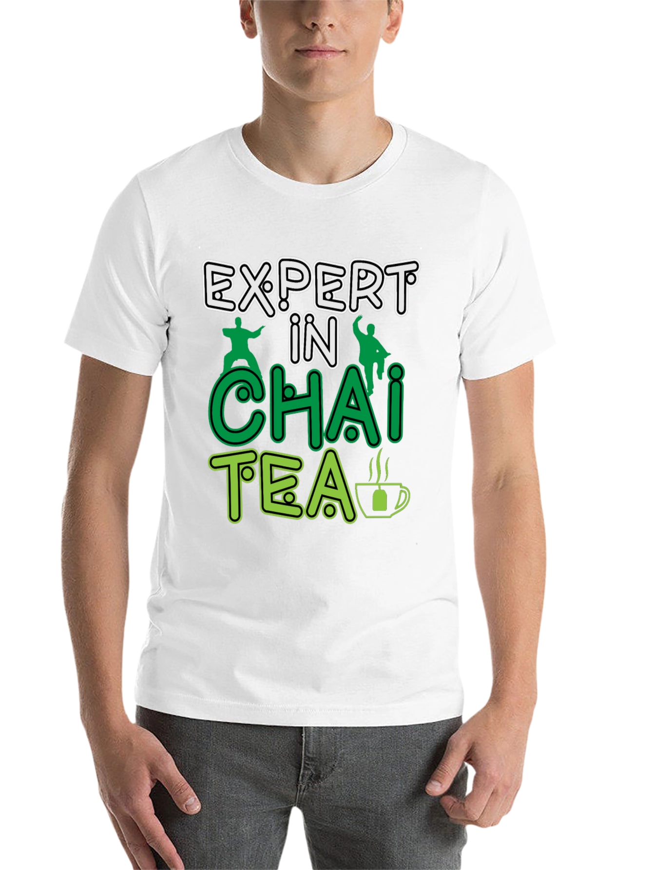 Black Expert in Chai Tea T-Shirt -  Funny Tea Lover Gift view 14