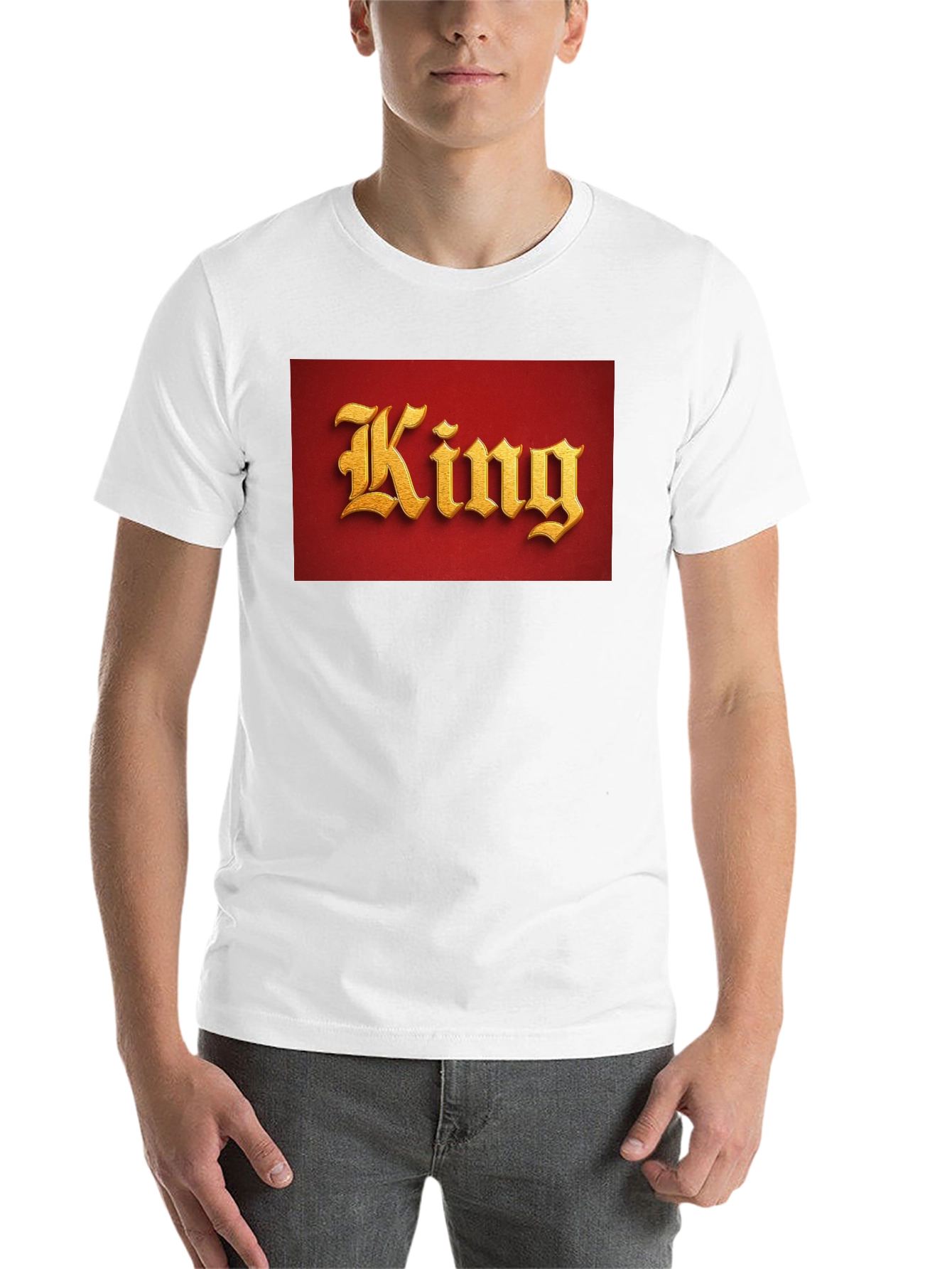 Black King Graphic T-Shirt - Regal Style view 14