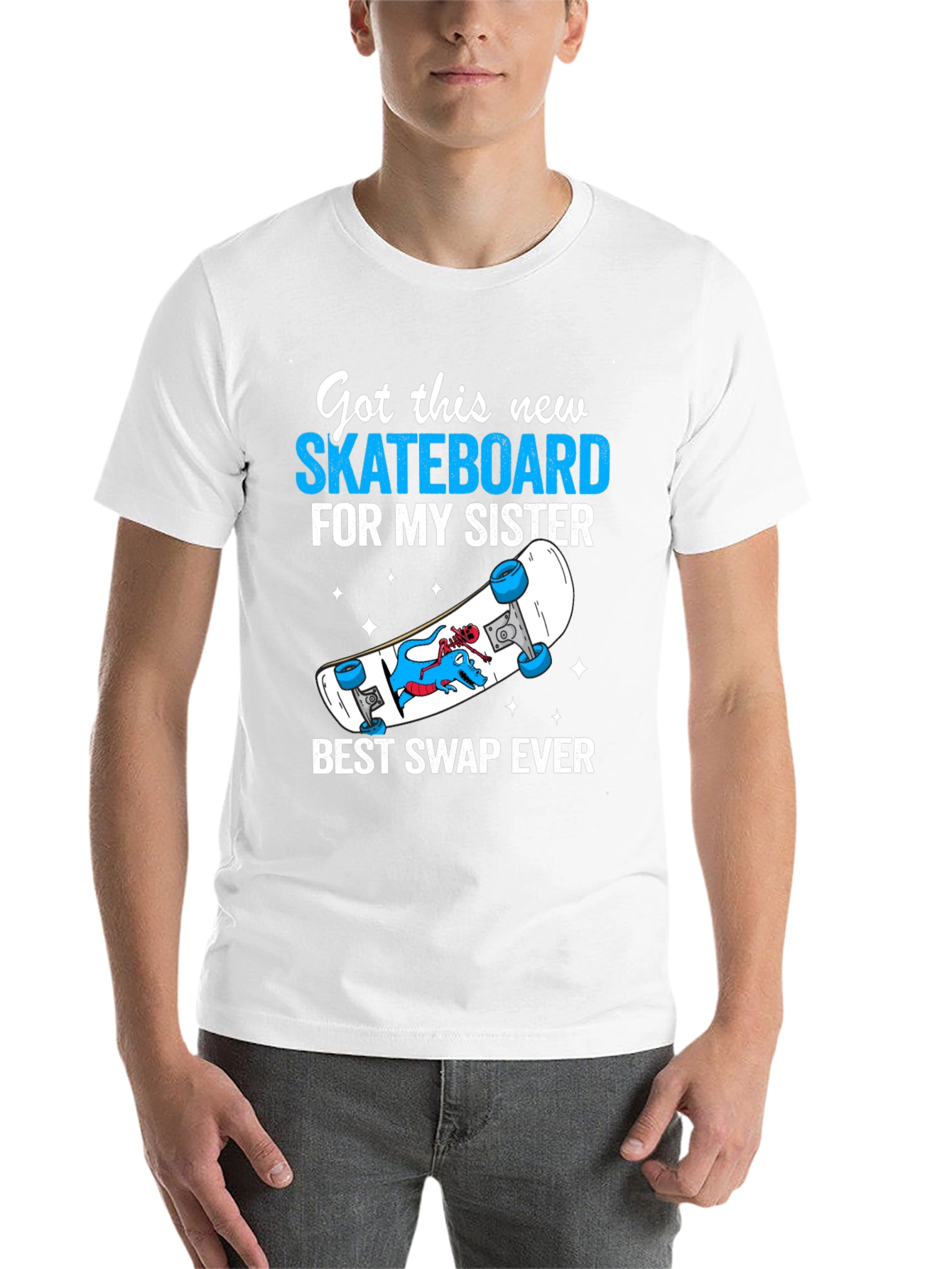 Skateboard Sister Graphic Tee - 14