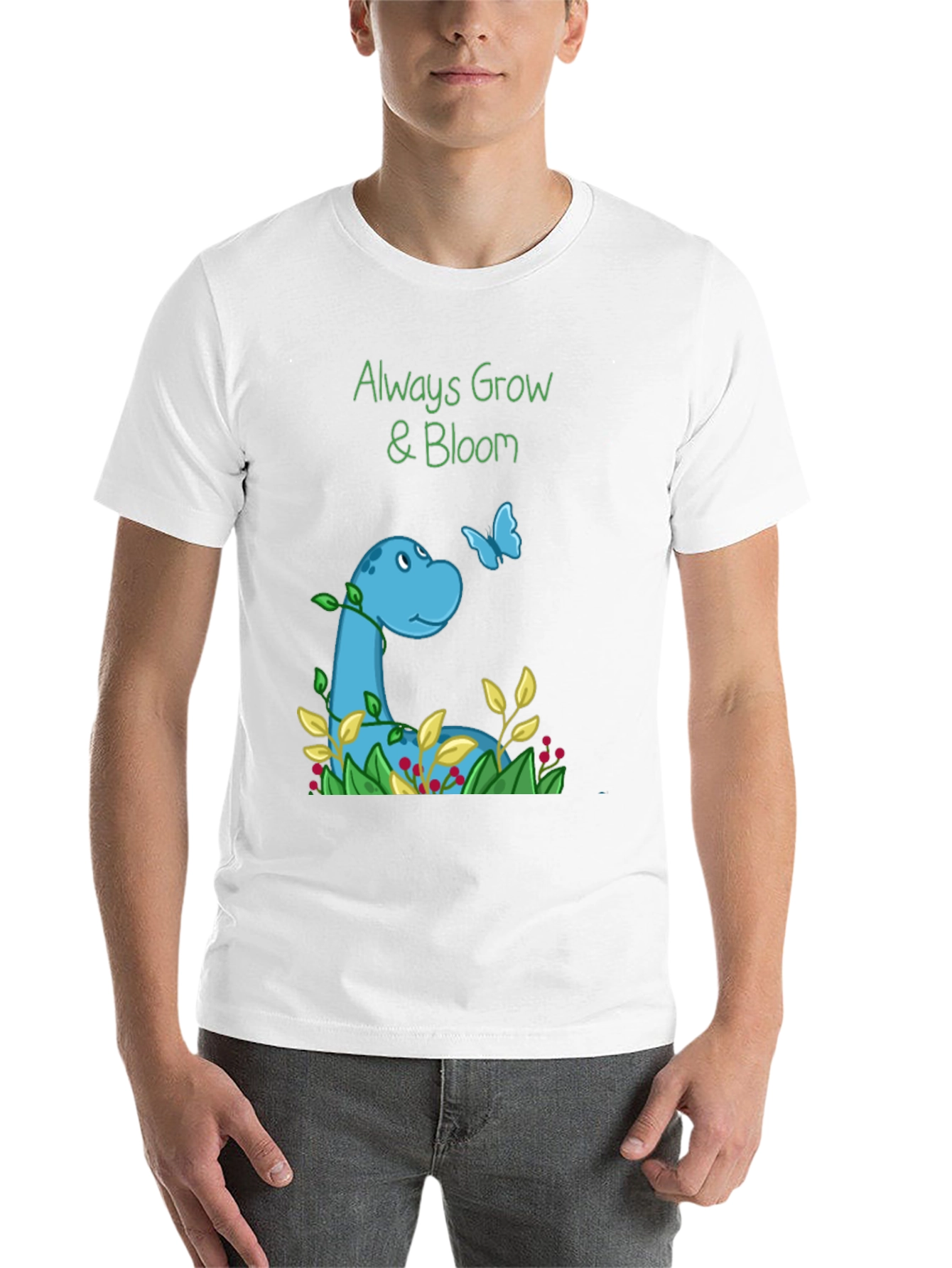 Black Always Grow & Bloom Graphic Tee view 14