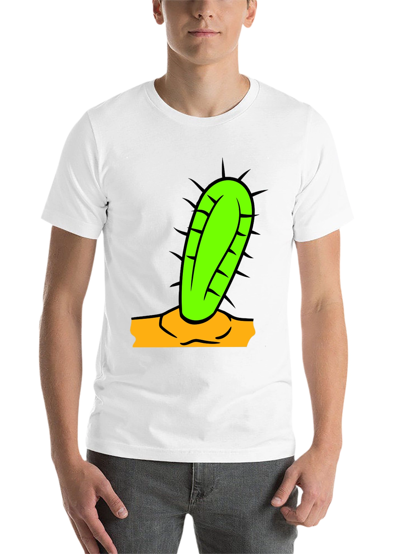 Cactus Graphic T-Shirt - Novelty Design - 14