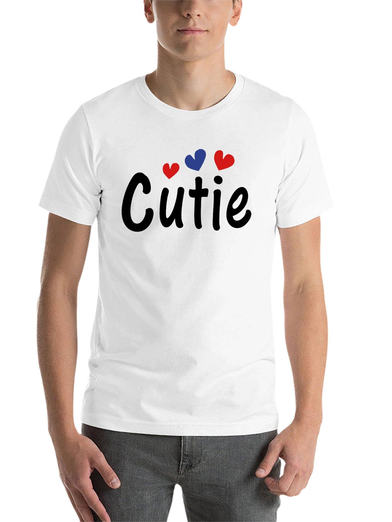 Black Cutie Graphic Tee - Soft Cotton Casual Shirt view 14