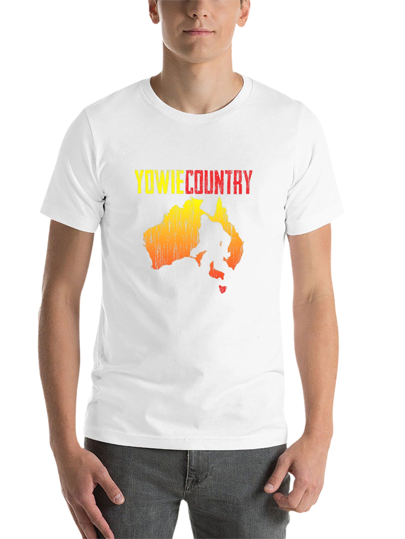Black Yowie Country T-Shirt - Australia Bigfoot view 14