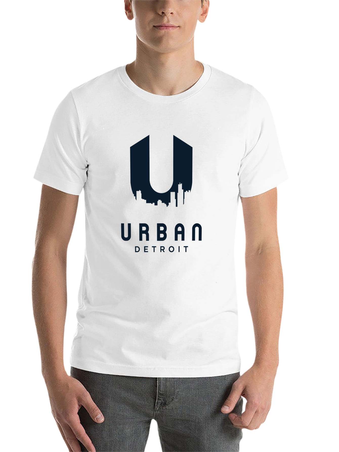 Urban Detroit Graphic Tee - Black - 14