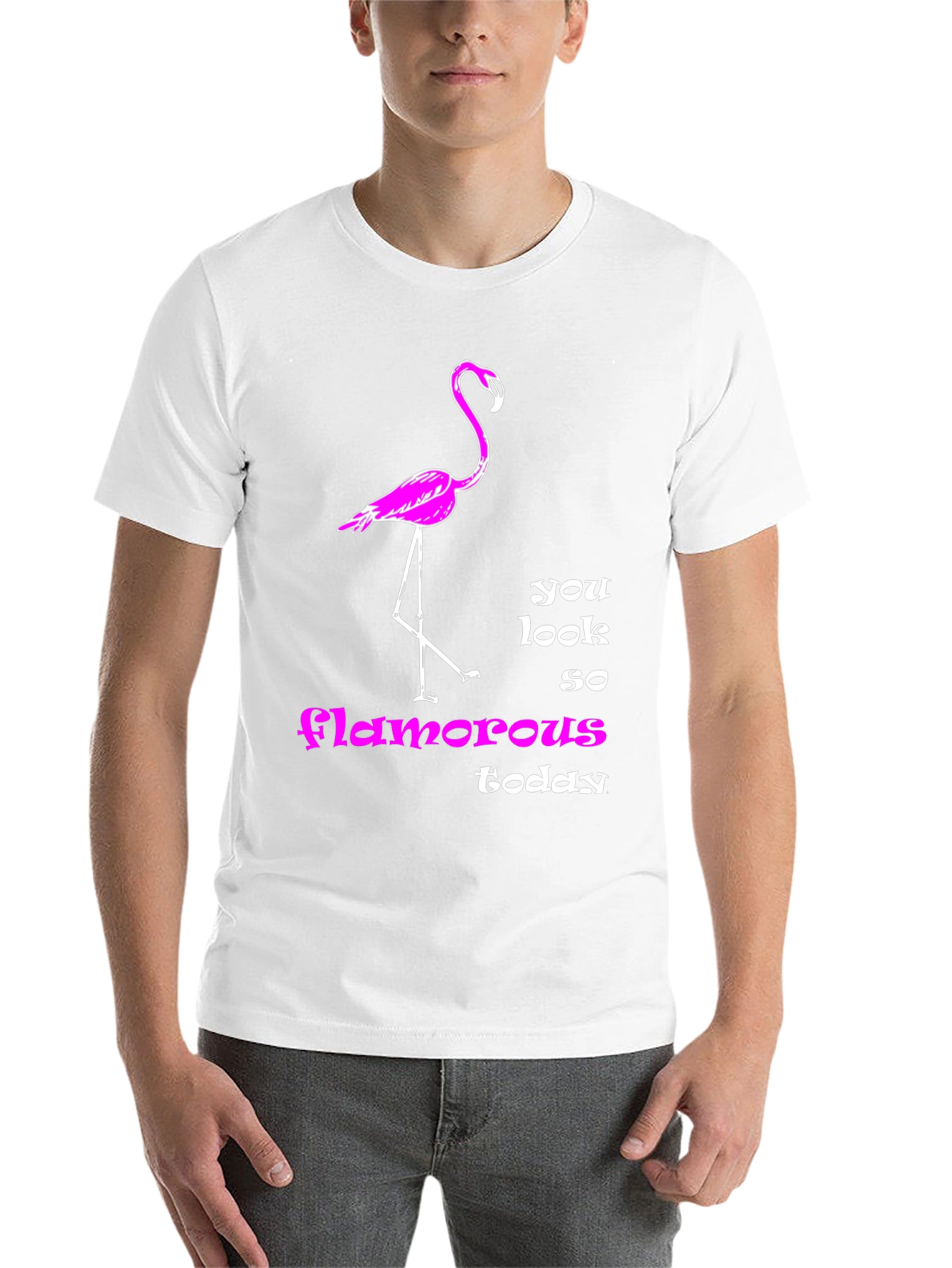 Black Flamingo T-Shirt: You Look So Glamorous Today view 14