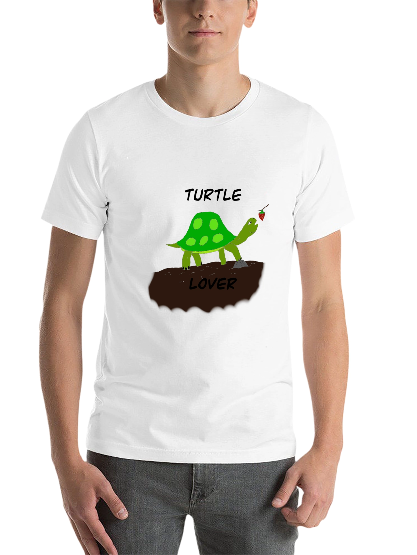 Black Turtle Lover Graphic T-Shirt view 14
