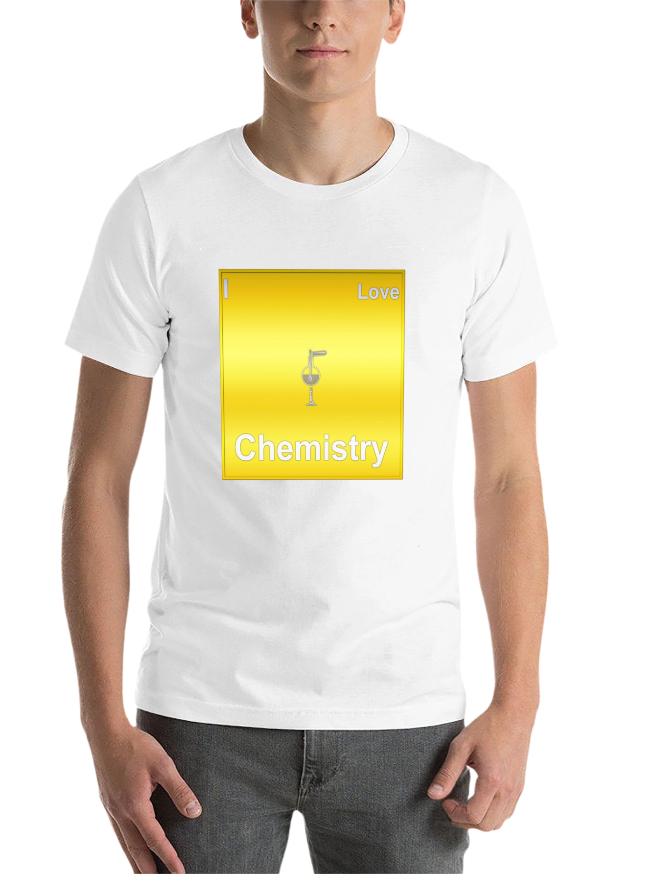 Black Chemistry Love T-Shirt - Black Cotton view 14