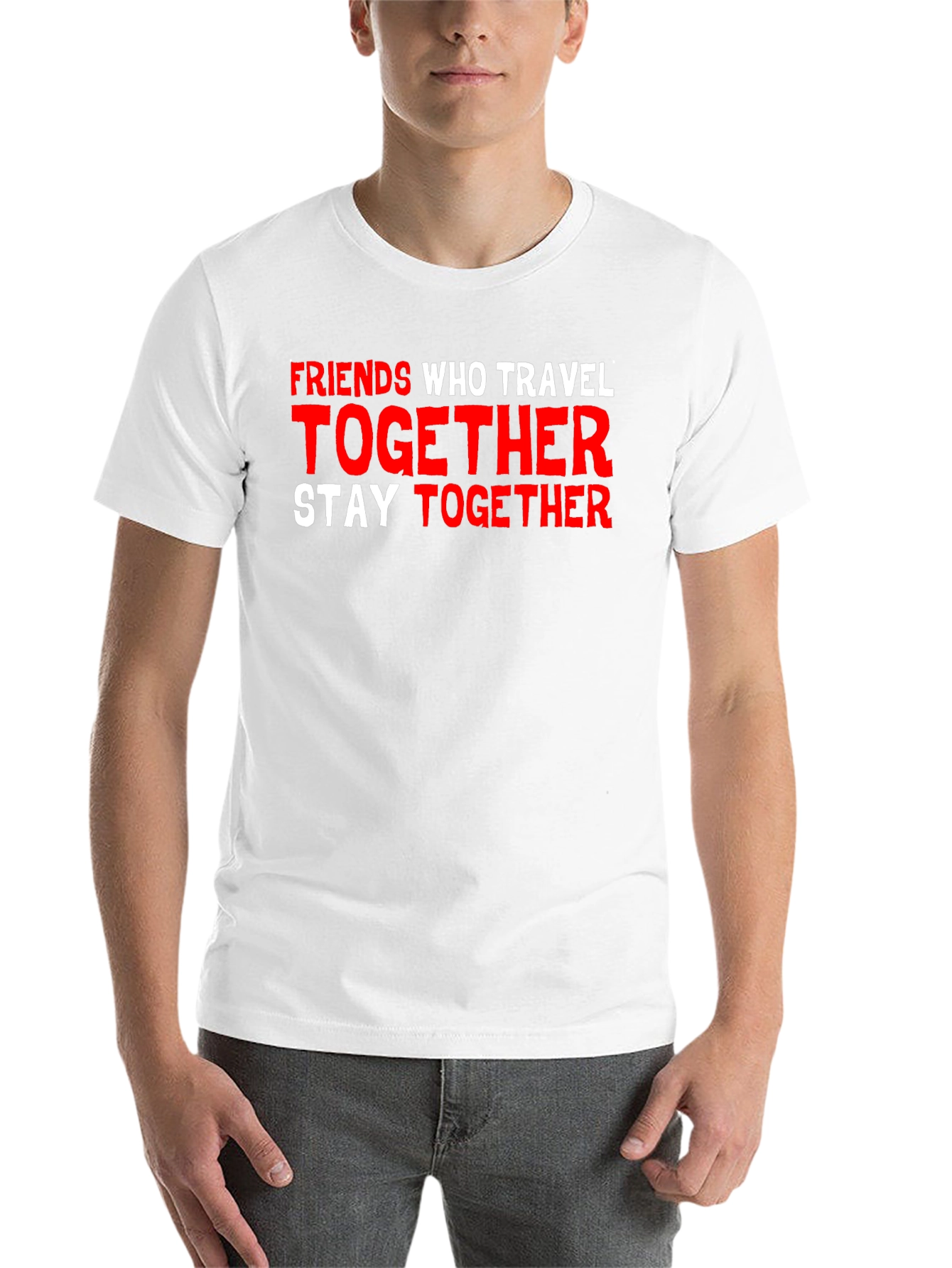 Black Friends Who Travel Together Graphic T-Shirt view 14