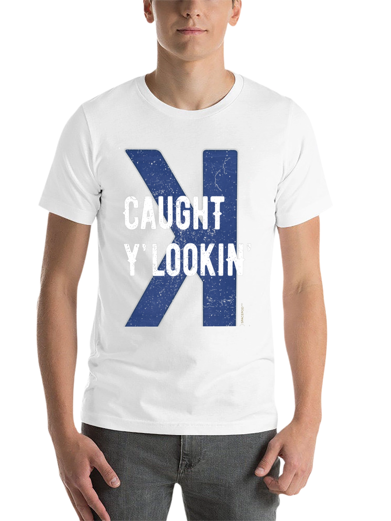 Black Caught Y' Lookin' Graphic Tee view 14