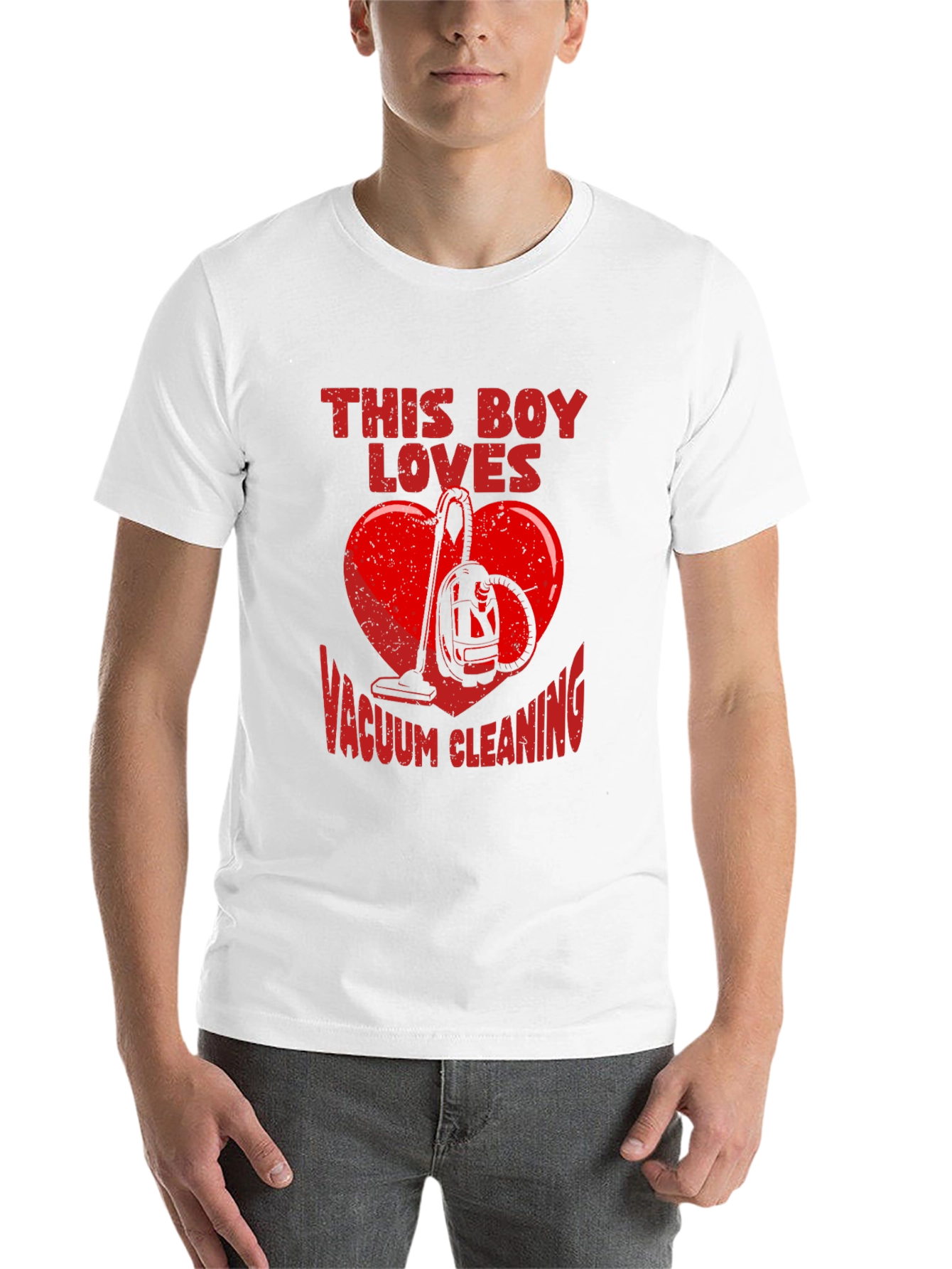 Black Funny Vacuum Cleaning Lover T-Shirt view 14