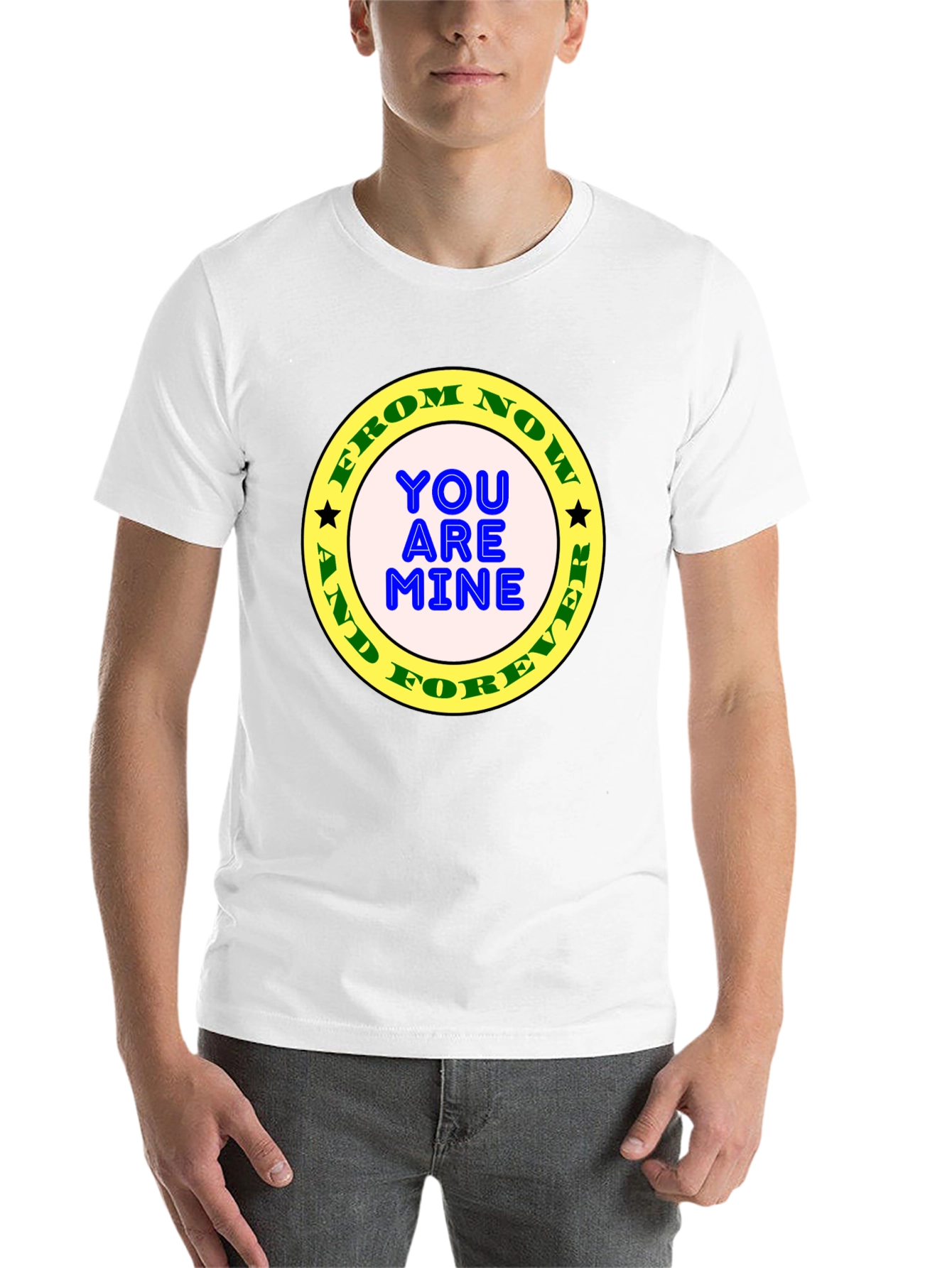 Black You Are Mine Forever T-Shirt view 14