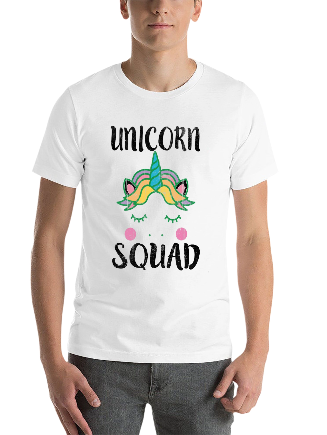 Black Unicorn Squad Graphic T-Shirt view 14