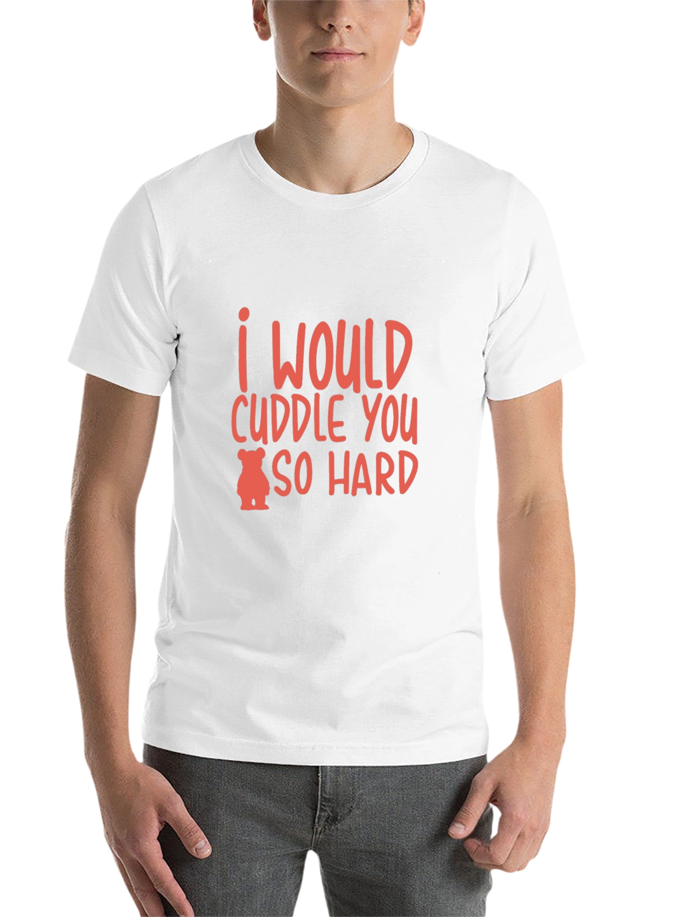 Black Cuddle You So Hard Black Graphic Tee view 14