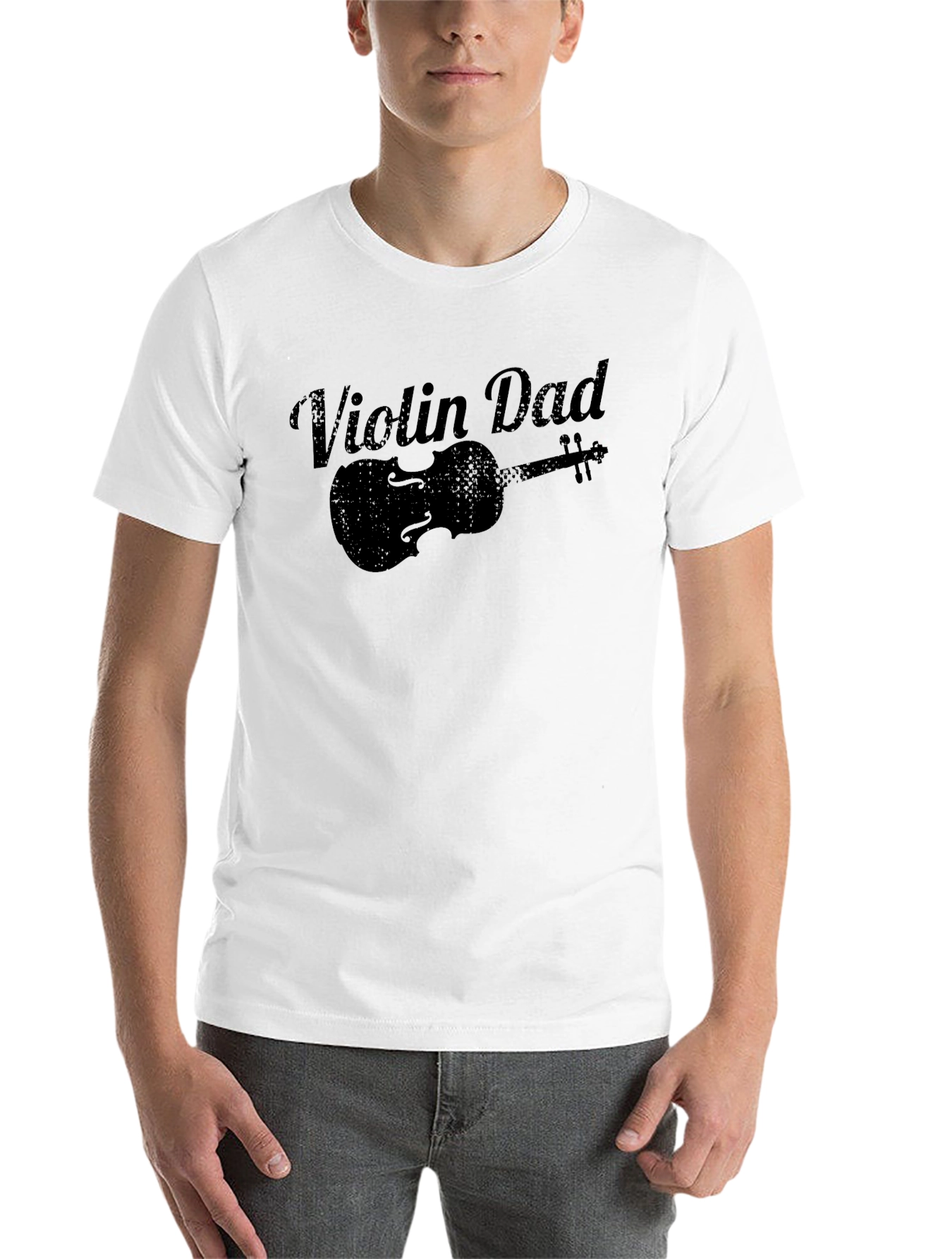 Black Violin Dad Black Graphic Tee view 14