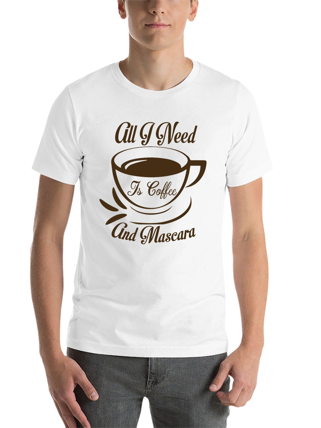 Black Coffee & Mascara Graphic Tee - Black view 14