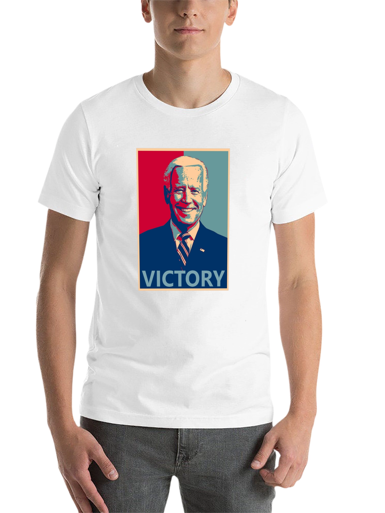 Black Victory Graphic Tee - Patriotic Political T-Shirt view 14