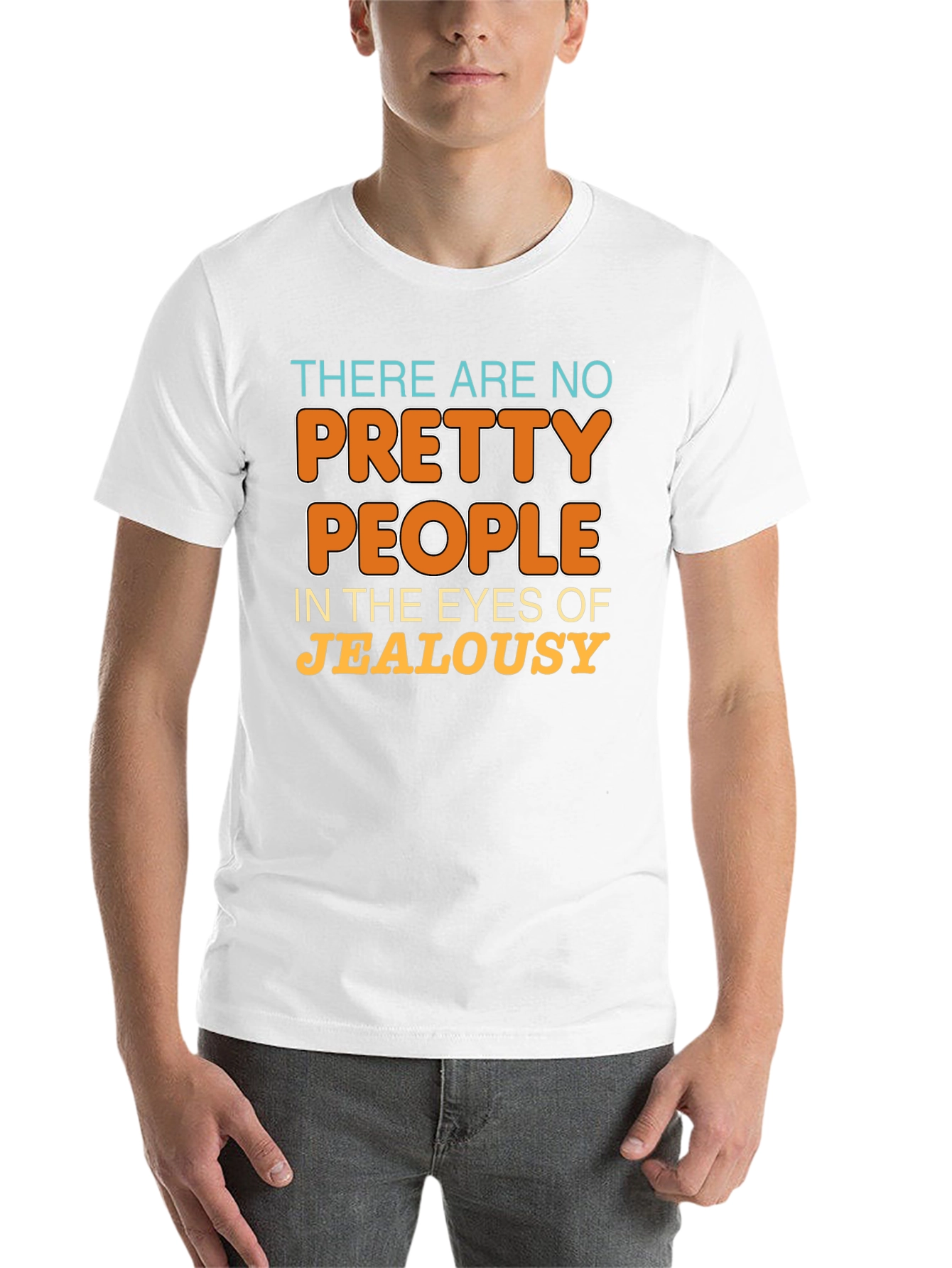 Jealousy Graphic T-Shirt - Sarcastic Statement Tee - 14